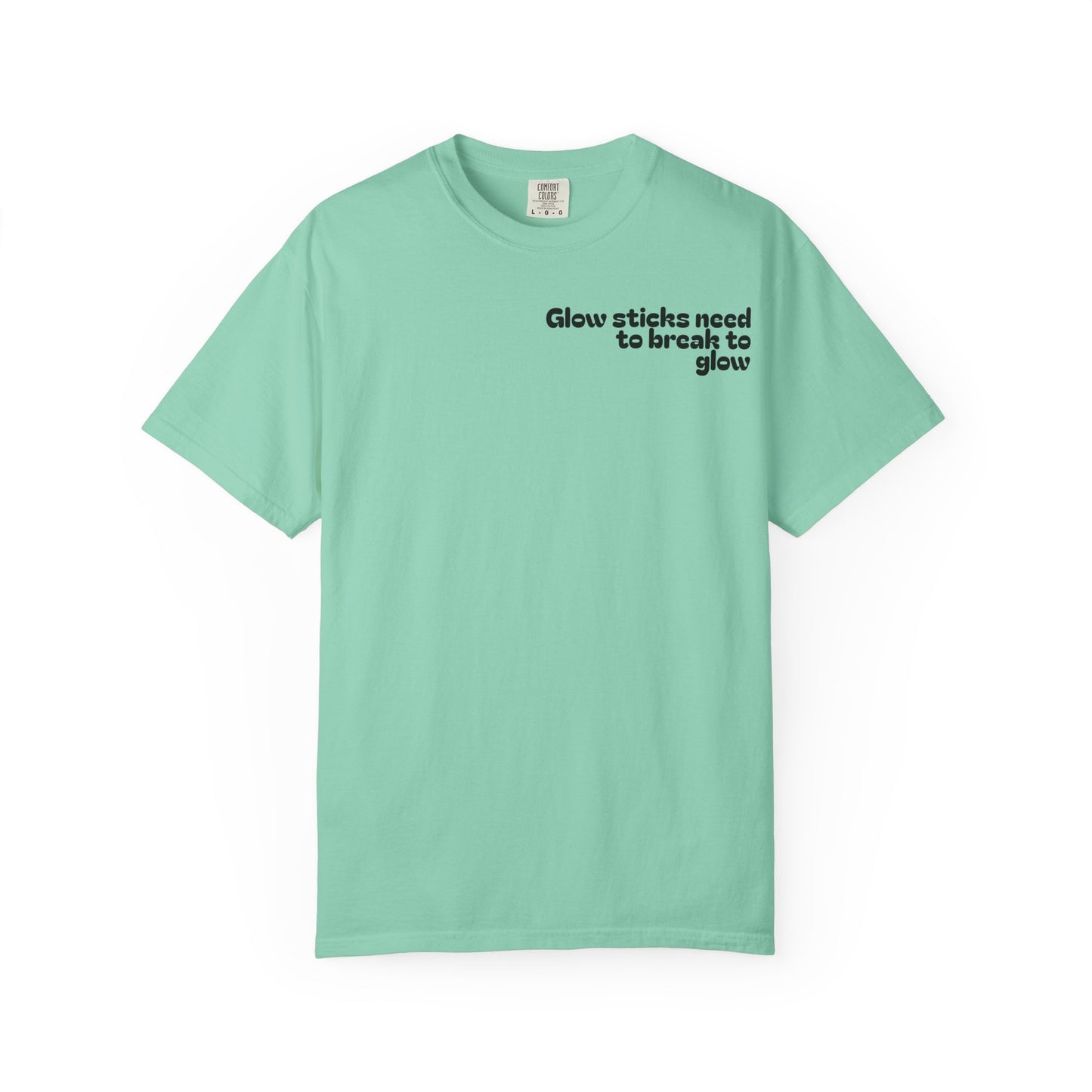 Glow Stick Humor T-shirt, Unisex Cotton Tee for Parties, Fun Gift, Festival Apparel, Glow Party T-shirt, Youth and Adults