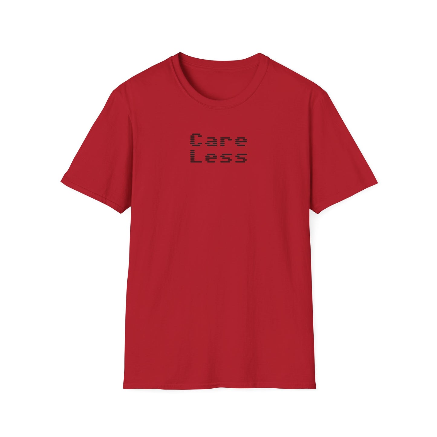 Cool Graphic T-Shirt - Care Less, Casual Wear, Street Style, Gift for Teens, Everyday Comfort, Music Lover Tee
