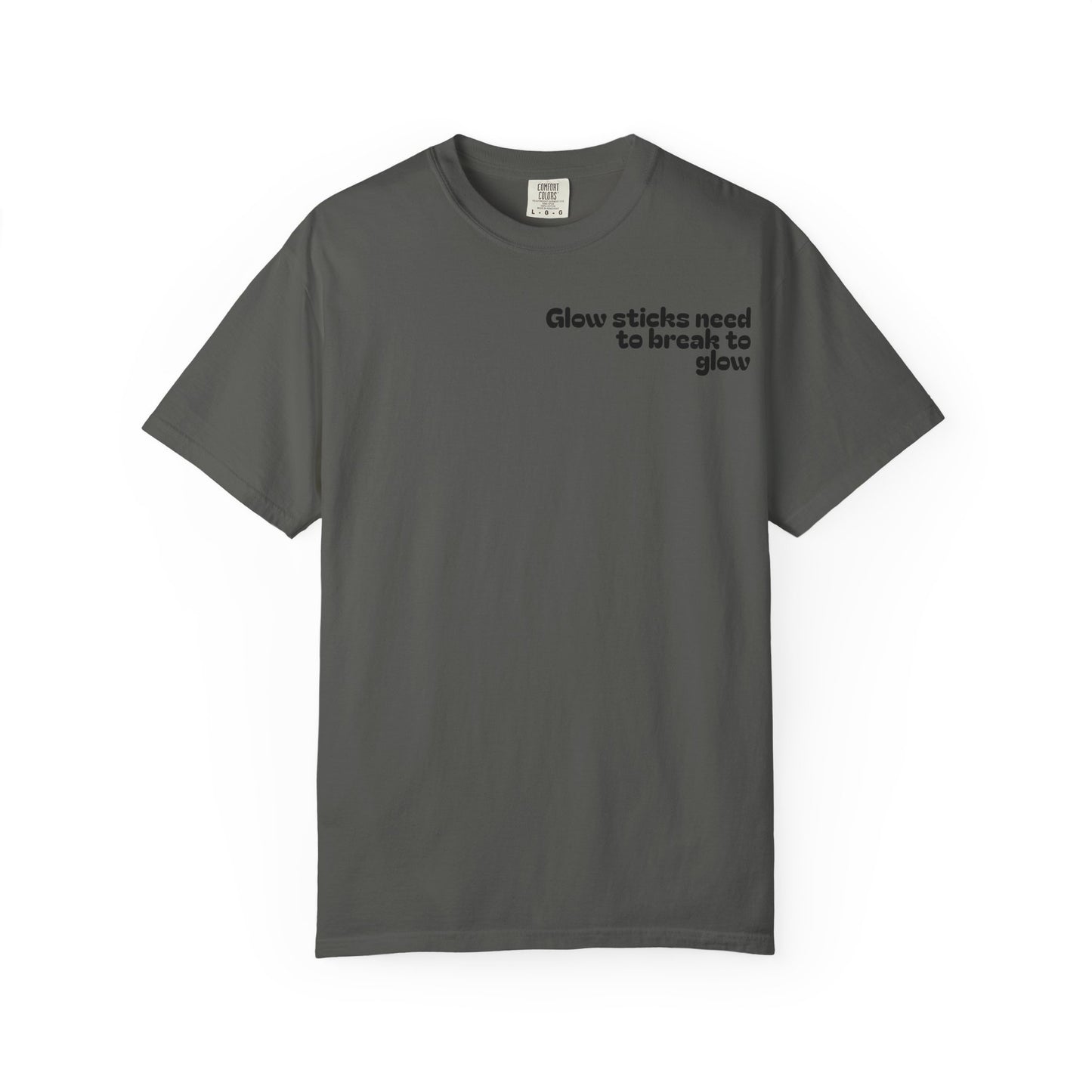Glow Stick Humor T-shirt, Unisex Cotton Tee for Parties, Fun Gift, Festival Apparel, Glow Party T-shirt, Youth and Adults