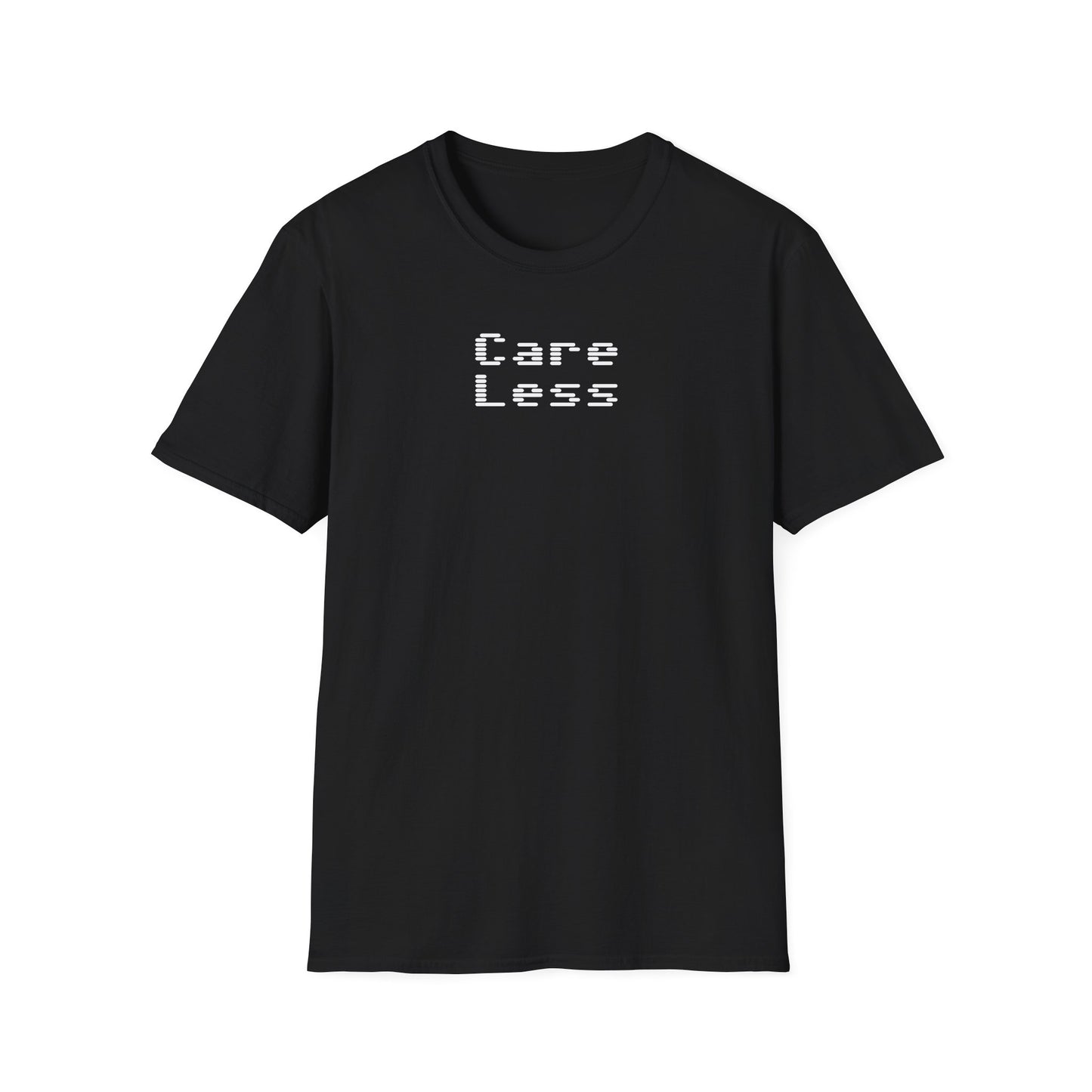 Cool Graphic T-Shirt - Care Less, Casual Wear, Street Style, Gift for Teens, Everyday Comfort, Music Lover Tee