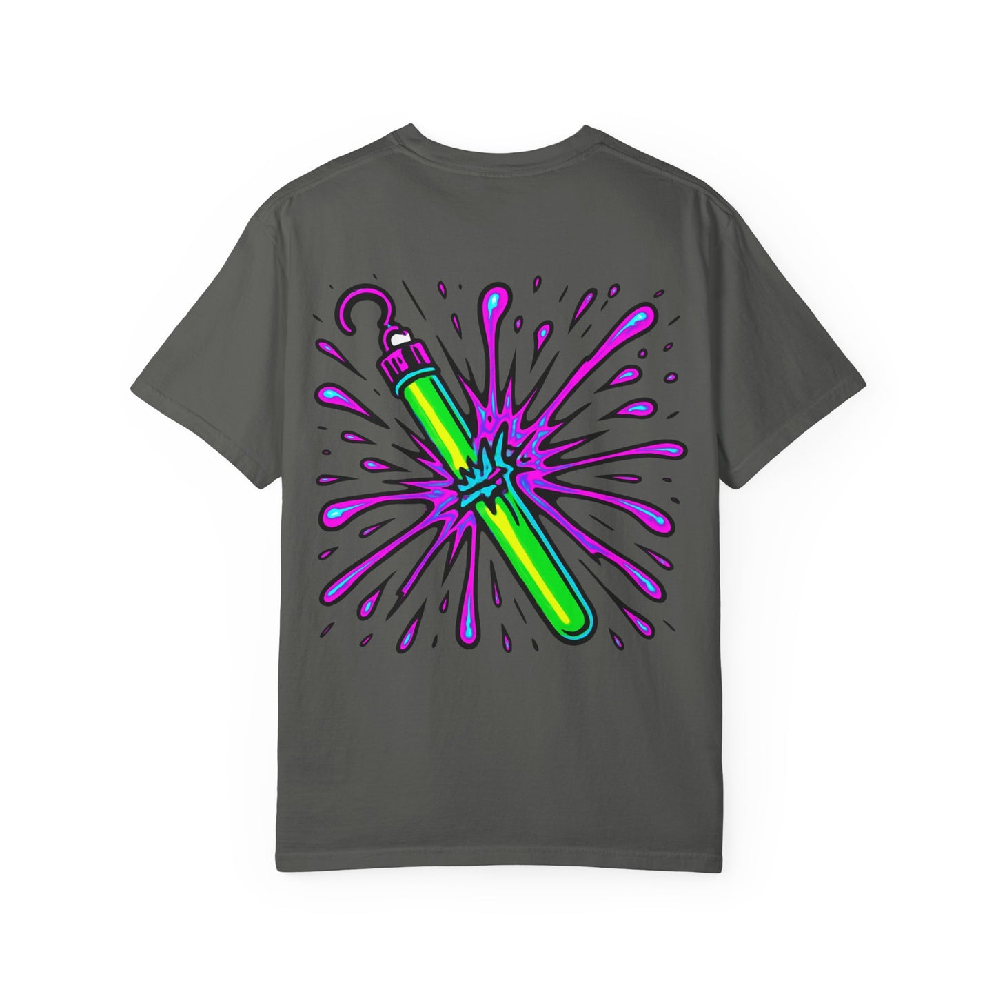Glow Stick Humor T-shirt, Unisex Cotton Tee for Parties, Fun Gift, Festival Apparel, Glow Party T-shirt, Youth and Adults