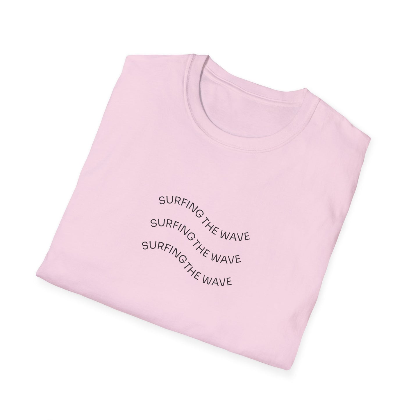 Surf the Positive Waves Unisex Softstyle T-Shirt