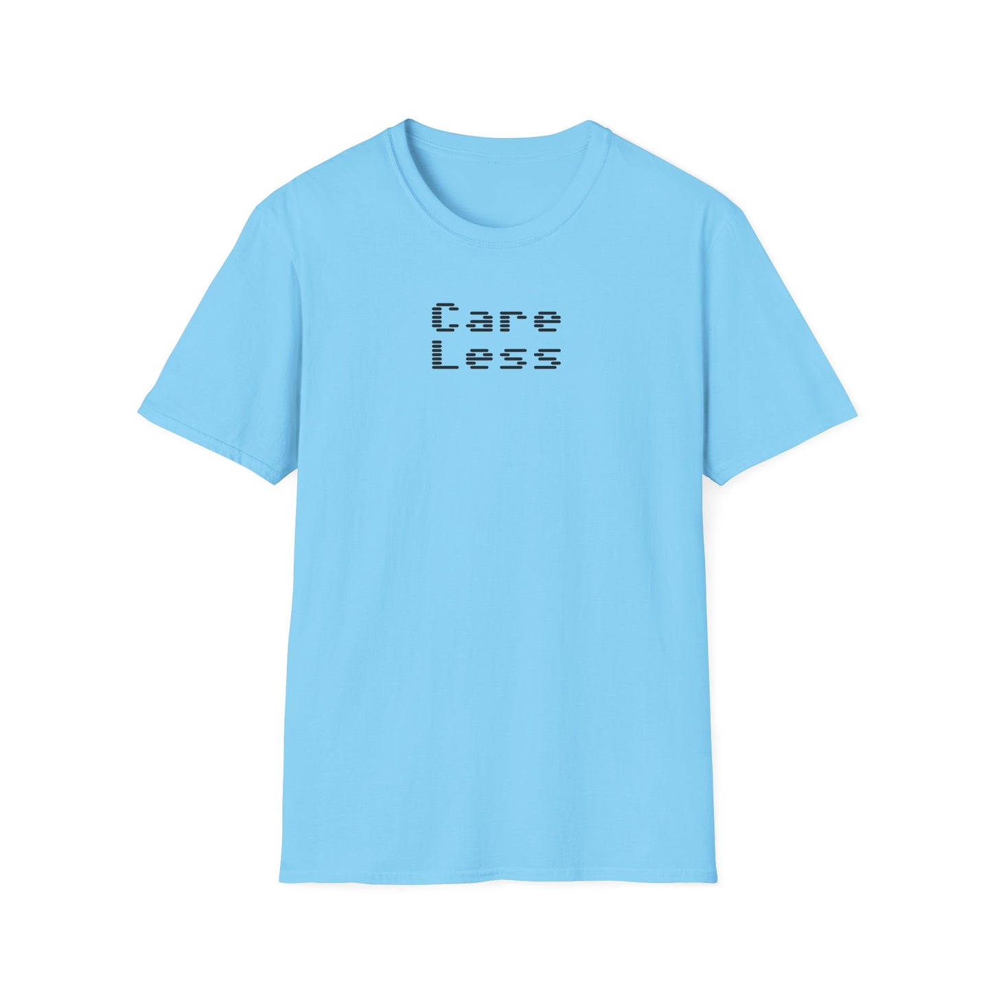 Cool Graphic T-Shirt - Care Less, Casual Wear, Street Style, Gift for Teens, Everyday Comfort, Music Lover Tee