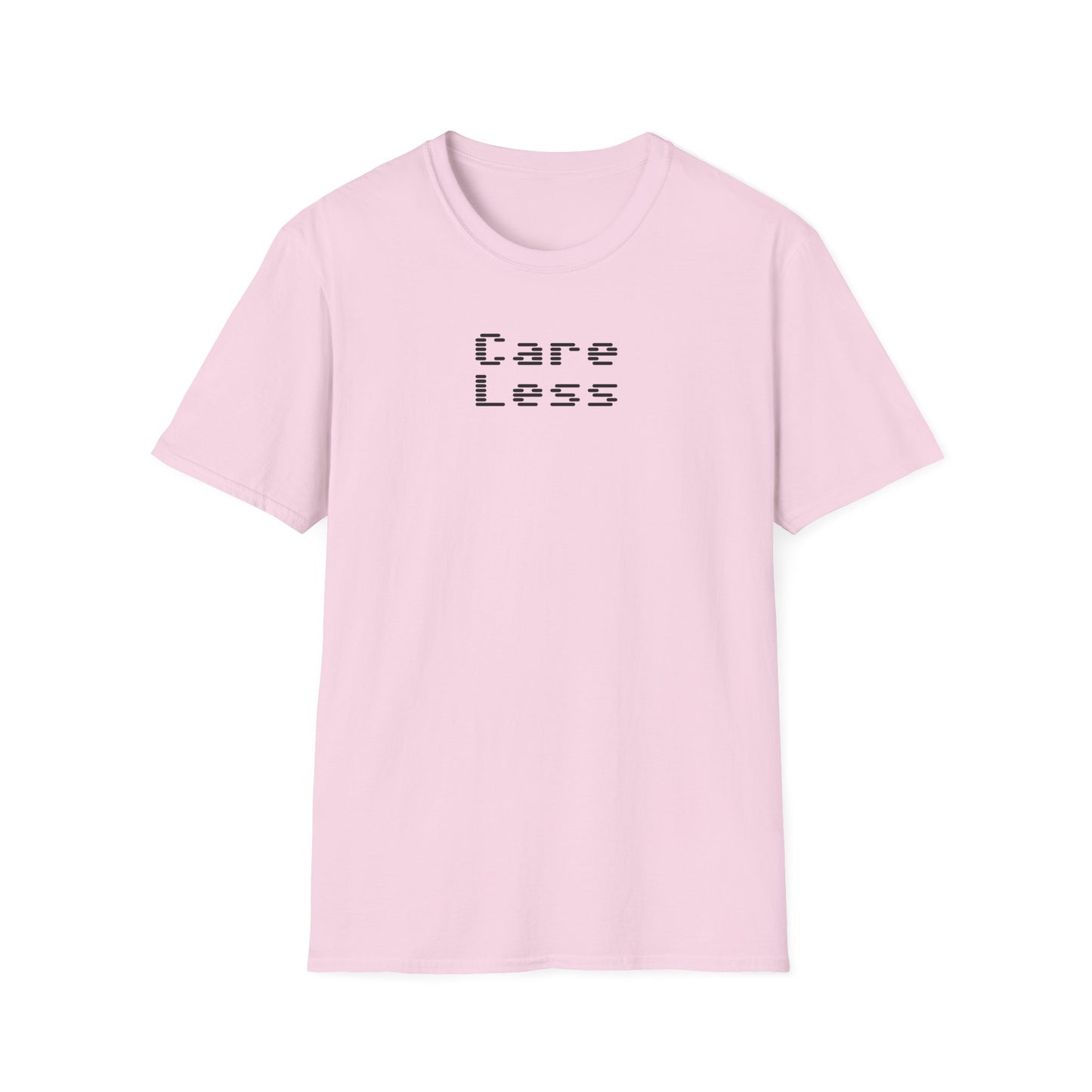 Cool Graphic T-Shirt - Care Less, Casual Wear, Street Style, Gift for Teens, Everyday Comfort, Music Lover Tee