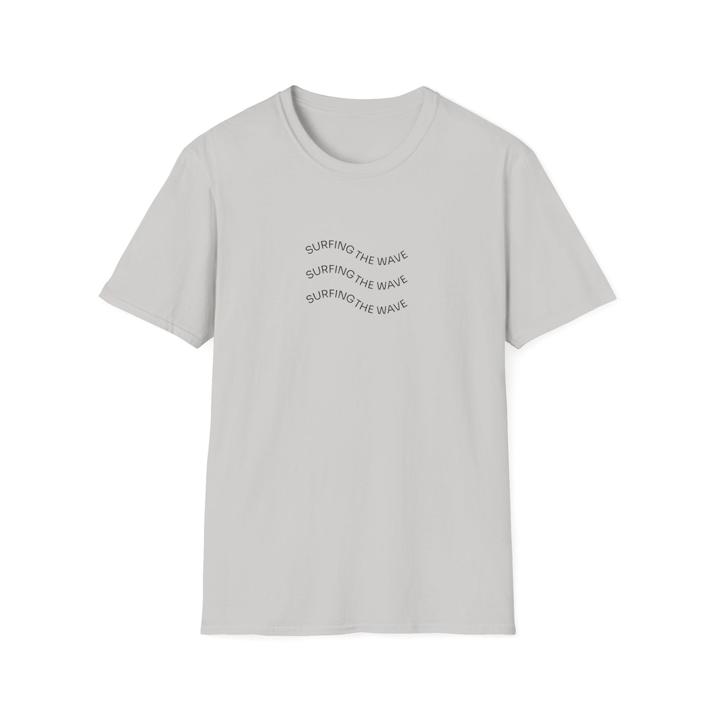 Surf the Positive Waves Unisex Softstyle T-Shirt