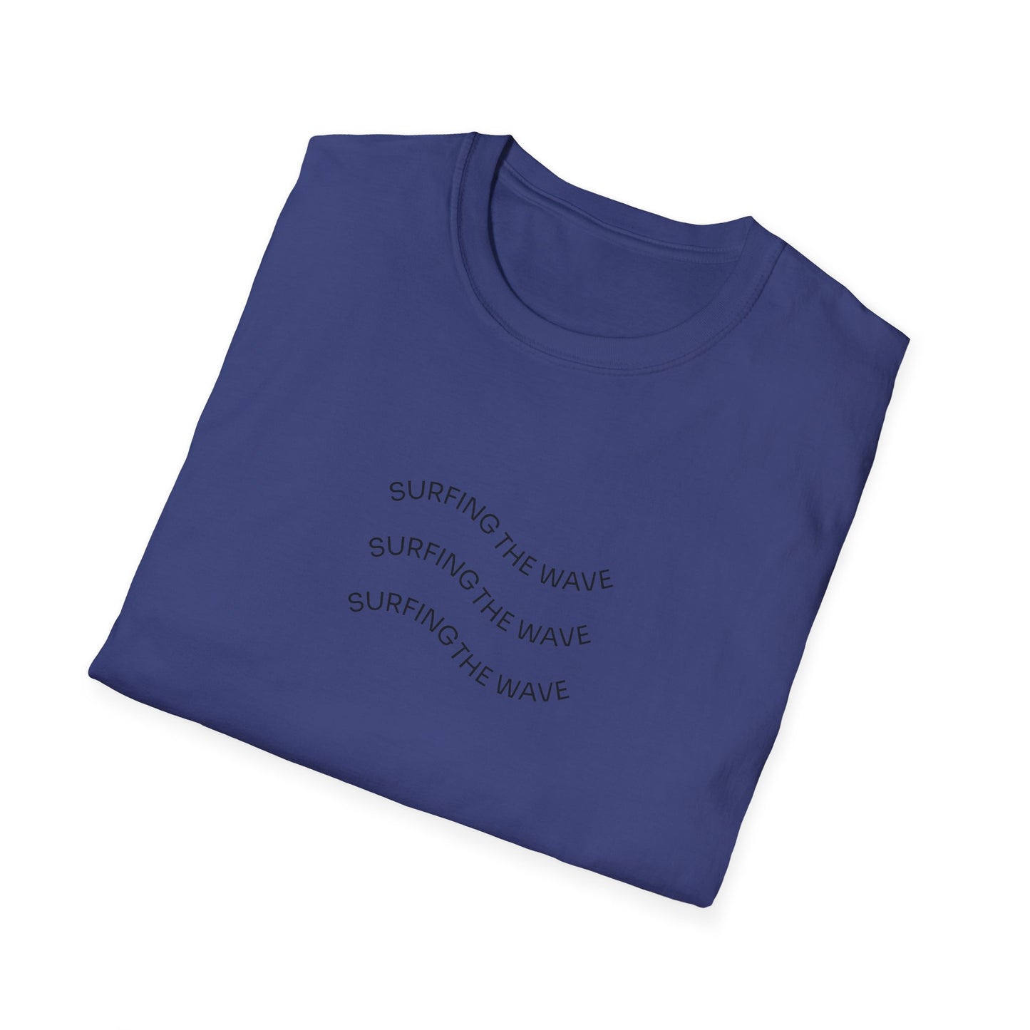 Surf the Positive Waves Unisex Softstyle T-Shirt