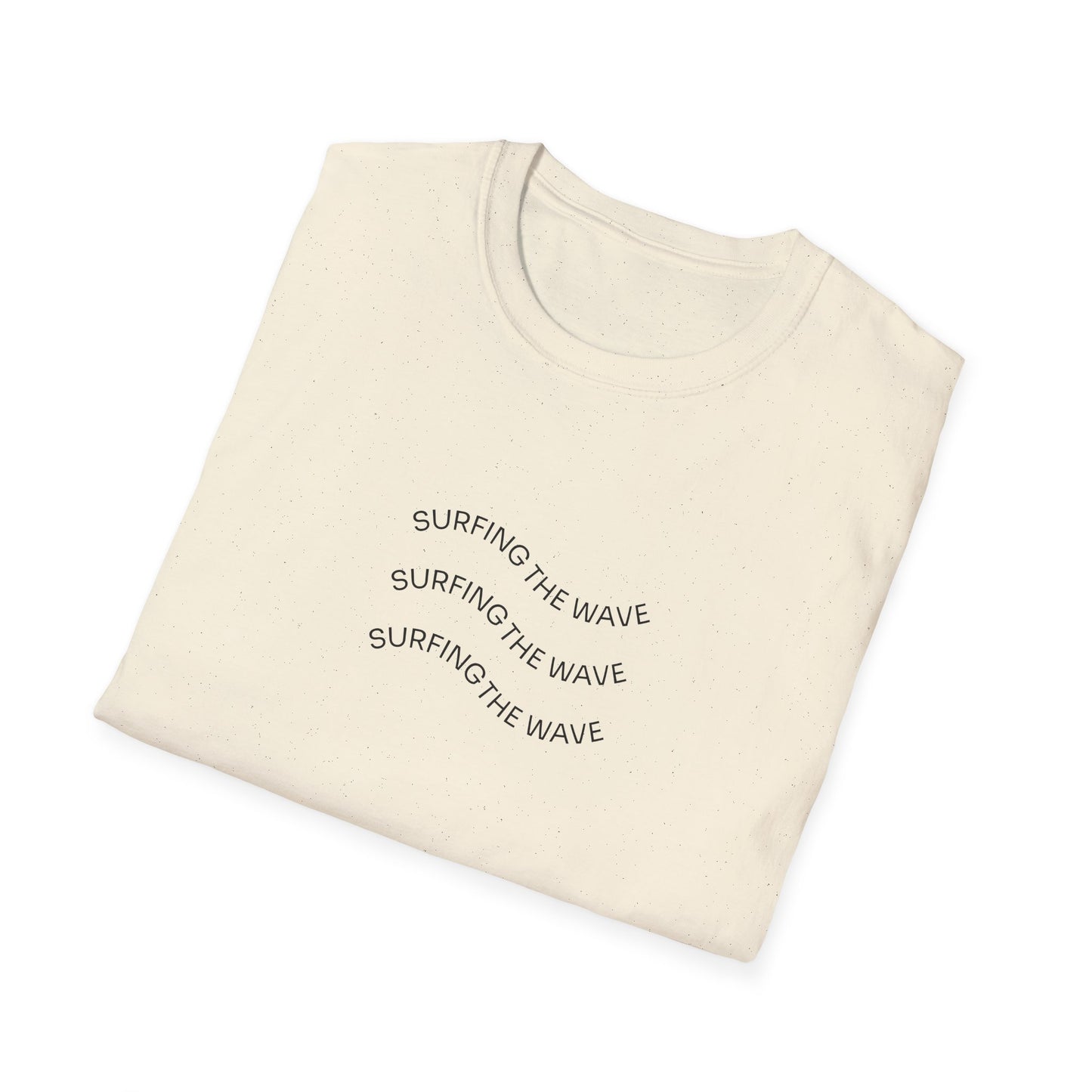 Surf the Positive Waves Unisex Softstyle T-Shirt