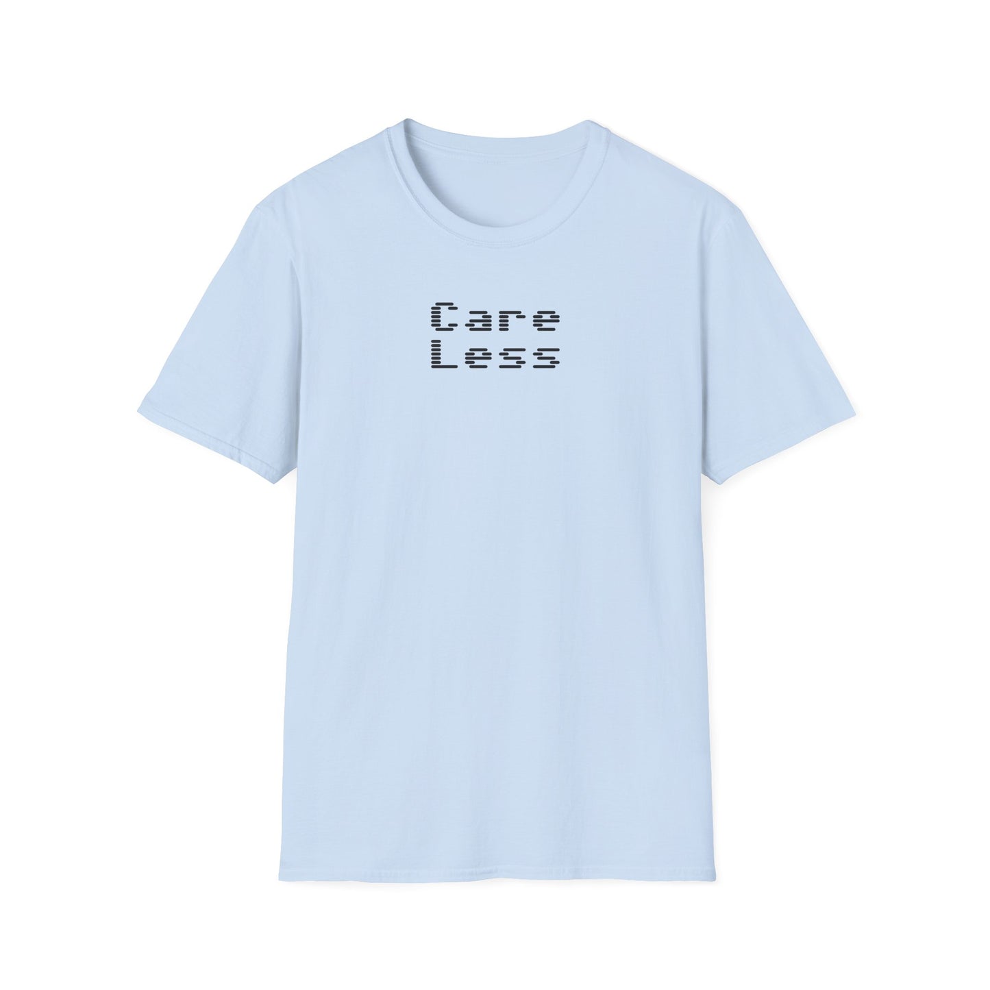 Cool Graphic T-Shirt - Care Less, Casual Wear, Street Style, Gift for Teens, Everyday Comfort, Music Lover Tee