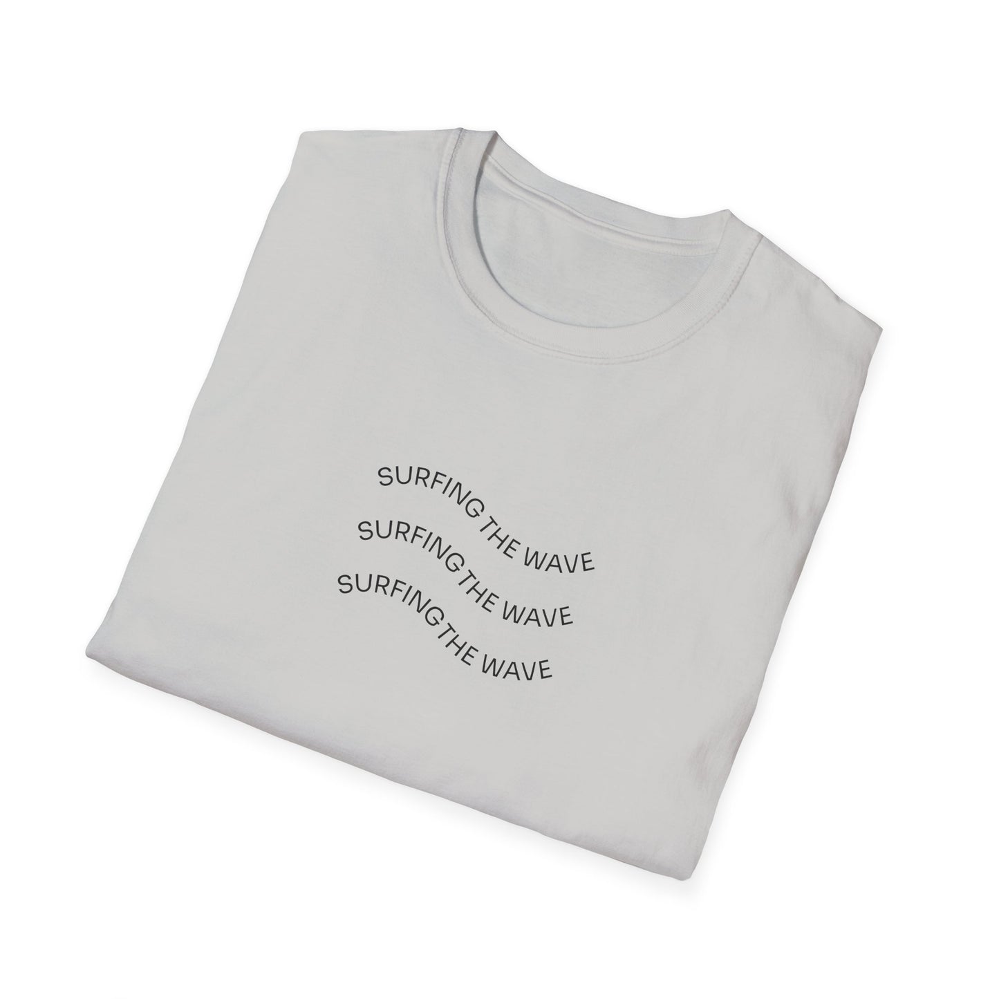Surf the Positive Waves Unisex Softstyle T-Shirt