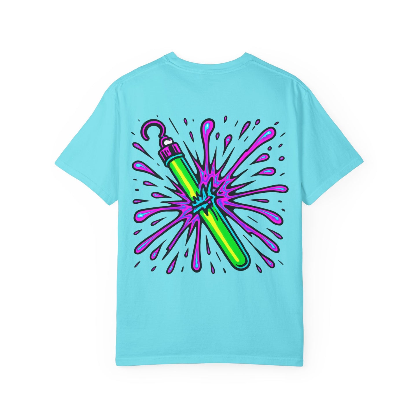 Glow Stick Humor T-shirt, Unisex Cotton Tee for Parties, Fun Gift, Festival Apparel, Glow Party T-shirt, Youth and Adults