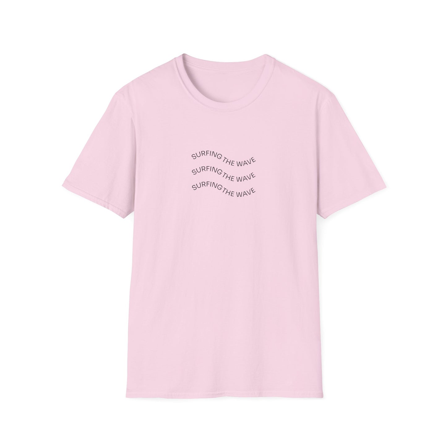 Surf the Positive Waves Unisex Softstyle T-Shirt