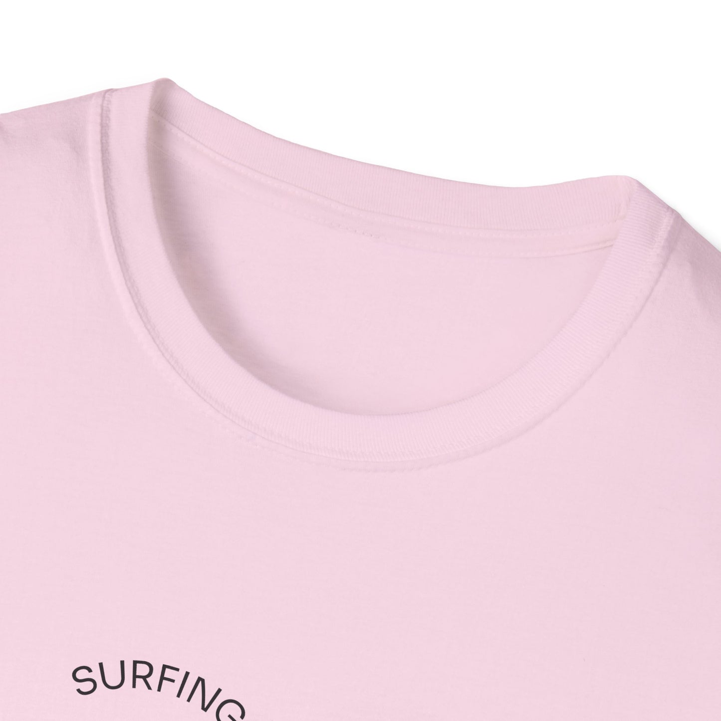 Surf the Positive Waves Unisex Softstyle T-Shirt