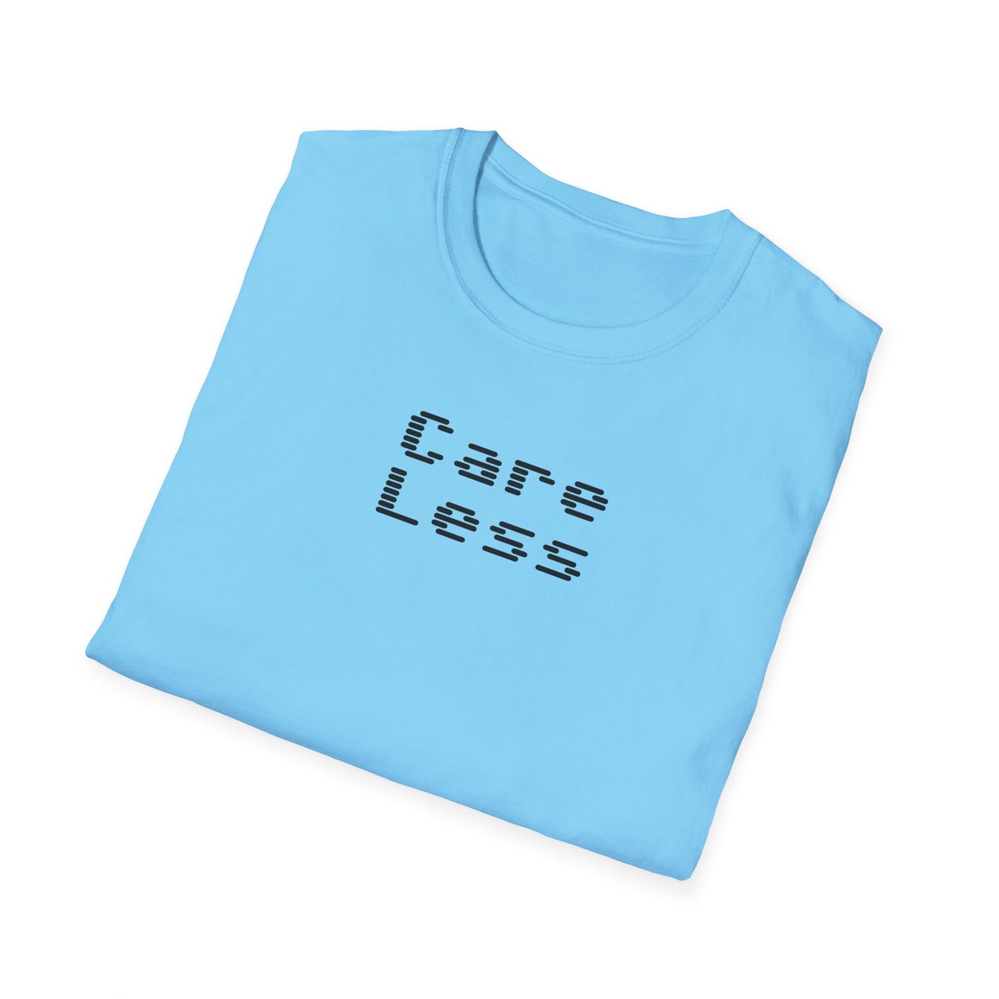 Cool Graphic T-Shirt - Care Less, Casual Wear, Street Style, Gift for Teens, Everyday Comfort, Music Lover Tee