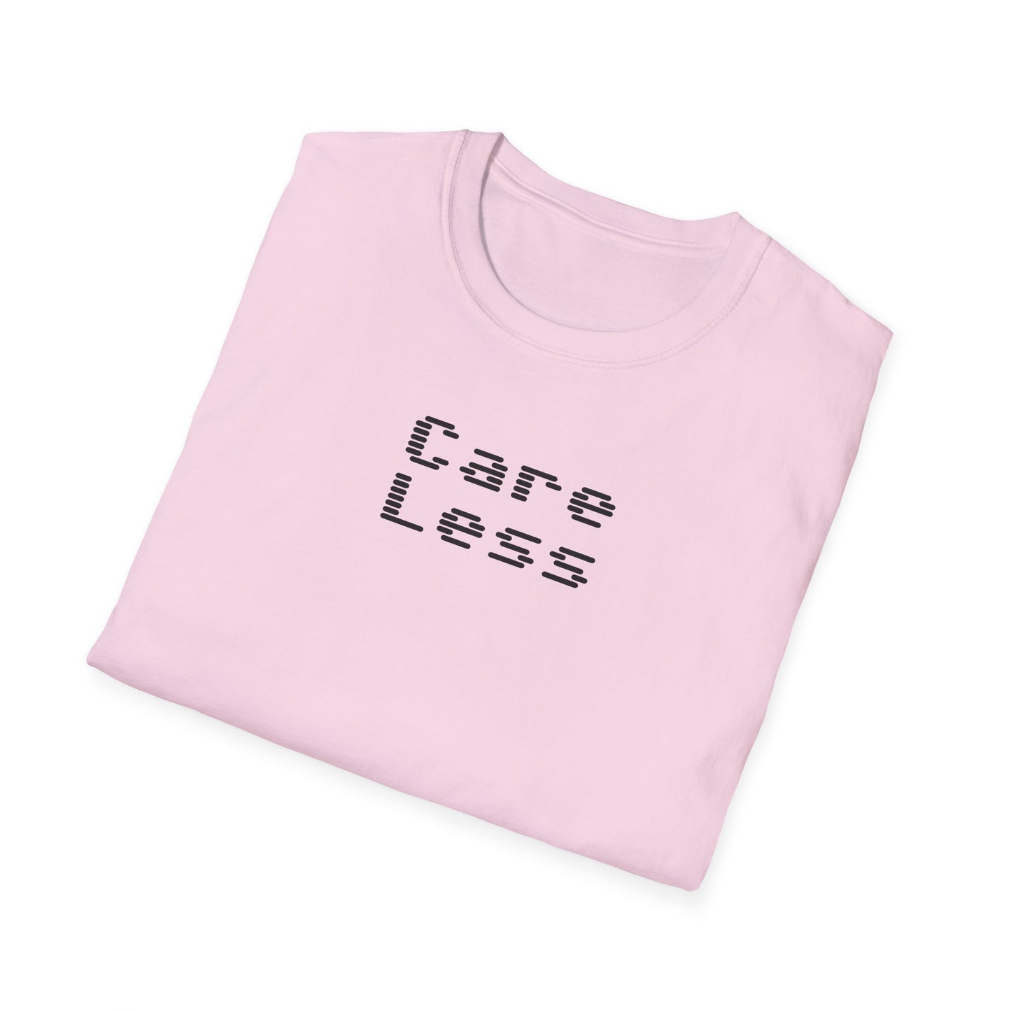 Cool Graphic T-Shirt - Care Less, Casual Wear, Street Style, Gift for Teens, Everyday Comfort, Music Lover Tee