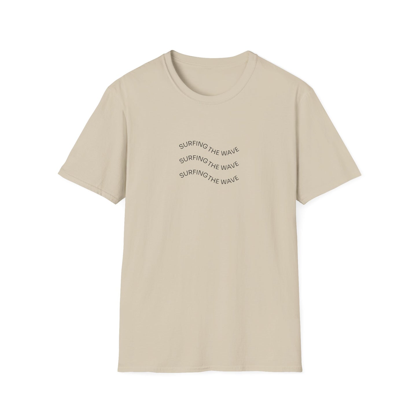 Surf the Positive Waves Unisex Softstyle T-Shirt