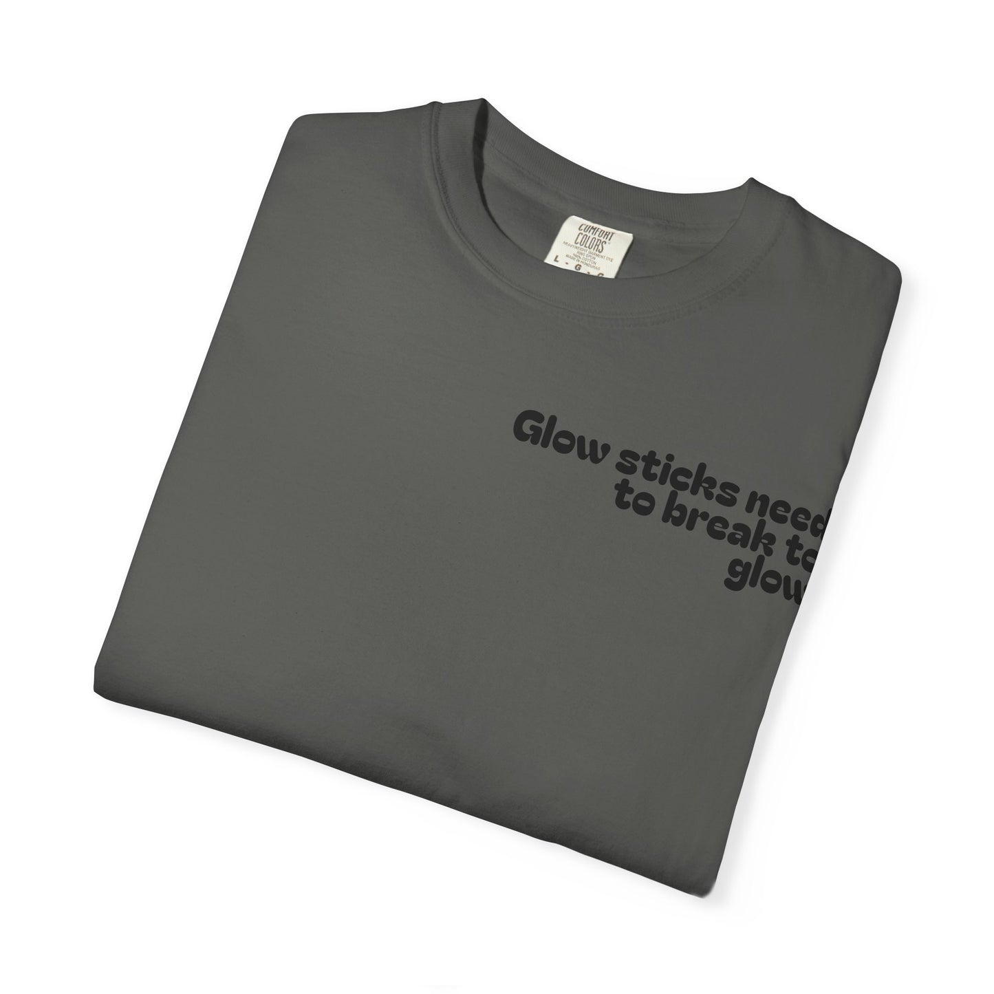 Glow Stick Humor T-shirt, Unisex Cotton Tee for Parties, Fun Gift, Festival Apparel, Glow Party T-shirt, Youth and Adults