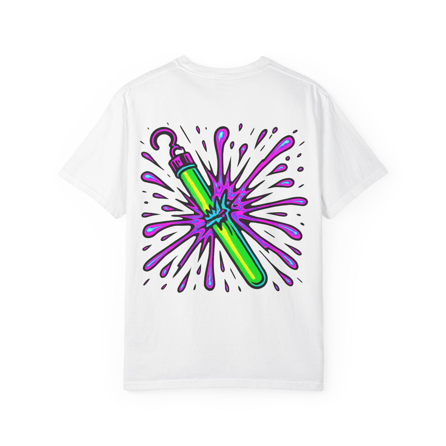 Glow Stick Humor T-shirt, Unisex Cotton Tee for Parties, Fun Gift, Festival Apparel, Glow Party T-shirt, Youth and Adults