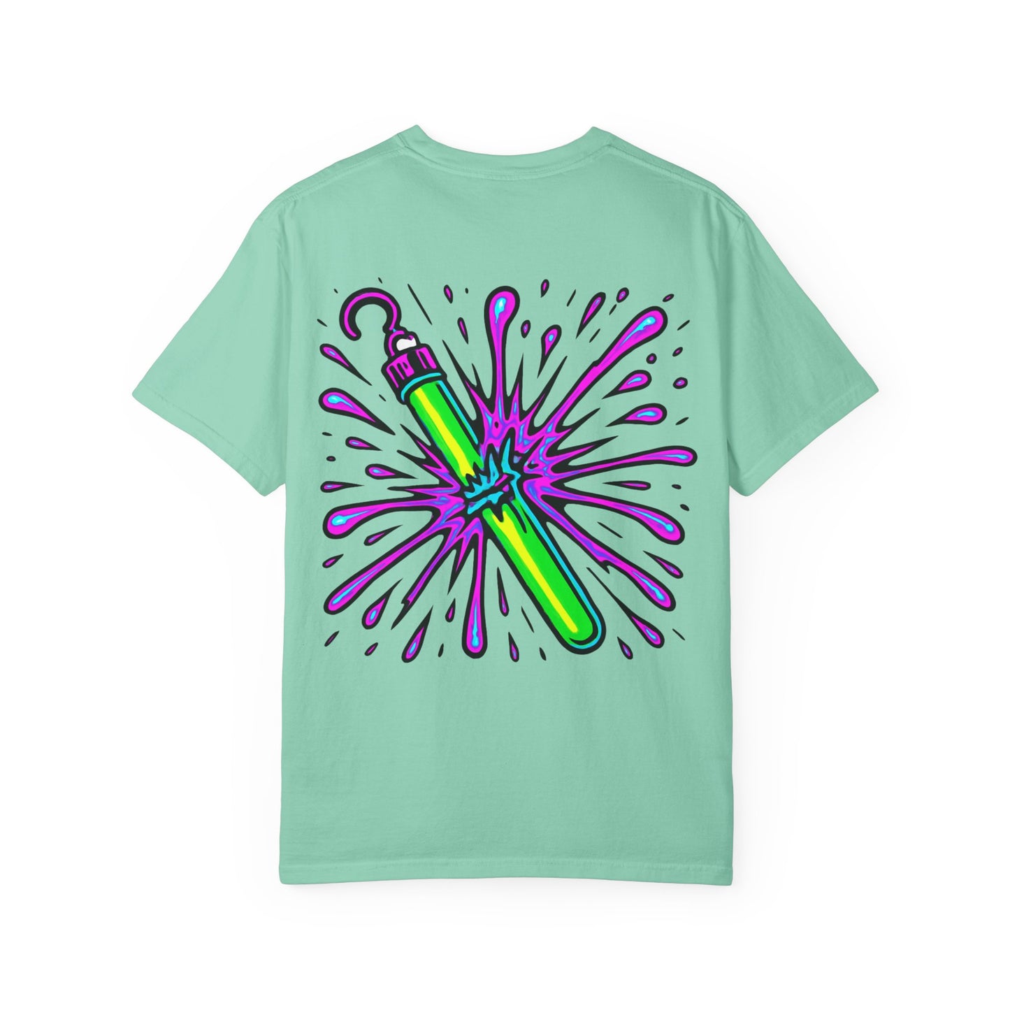 Glow Stick Humor T-shirt, Unisex Cotton Tee for Parties, Fun Gift, Festival Apparel, Glow Party T-shirt, Youth and Adults