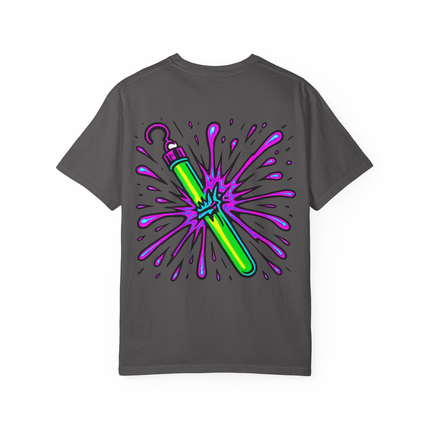 Glow Stick Humor T-shirt, Unisex Cotton Tee for Parties, Fun Gift, Festival Apparel, Glow Party T-shirt, Youth and Adults