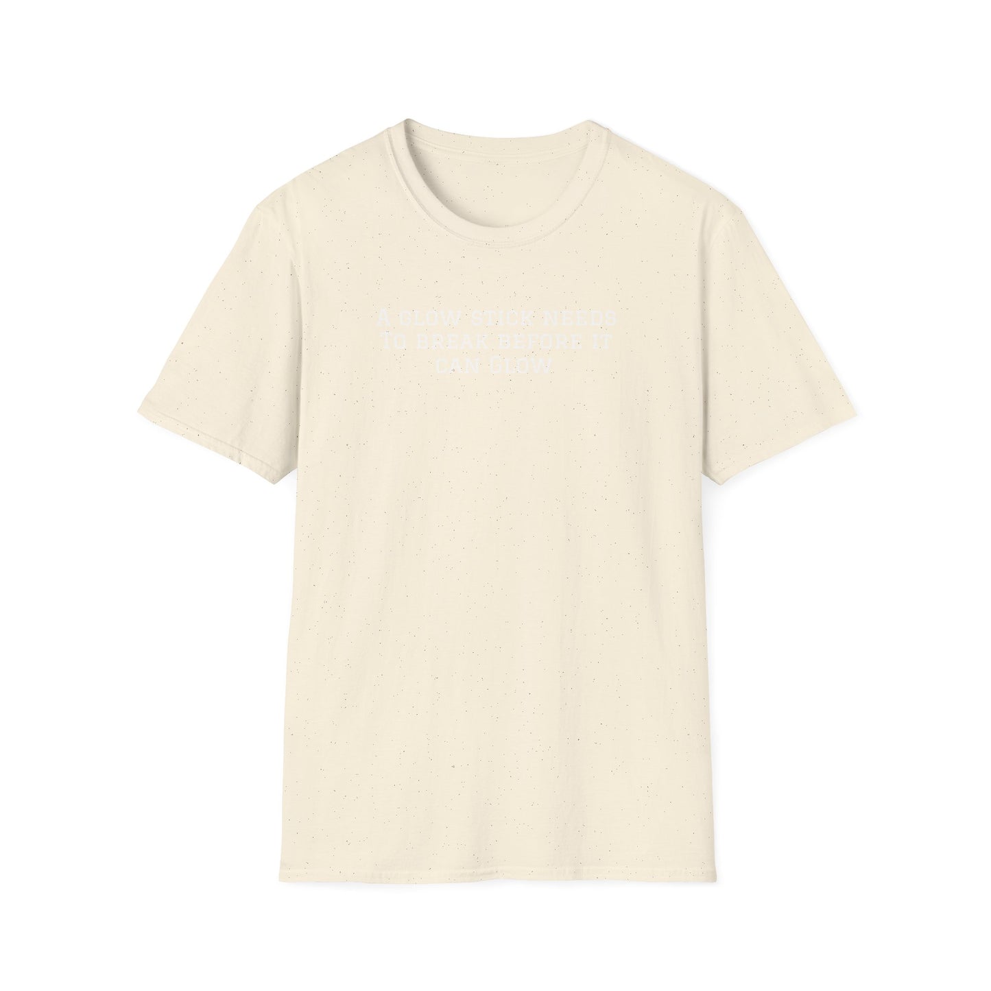 Vibrant Glowstick Graphic T-Shirt