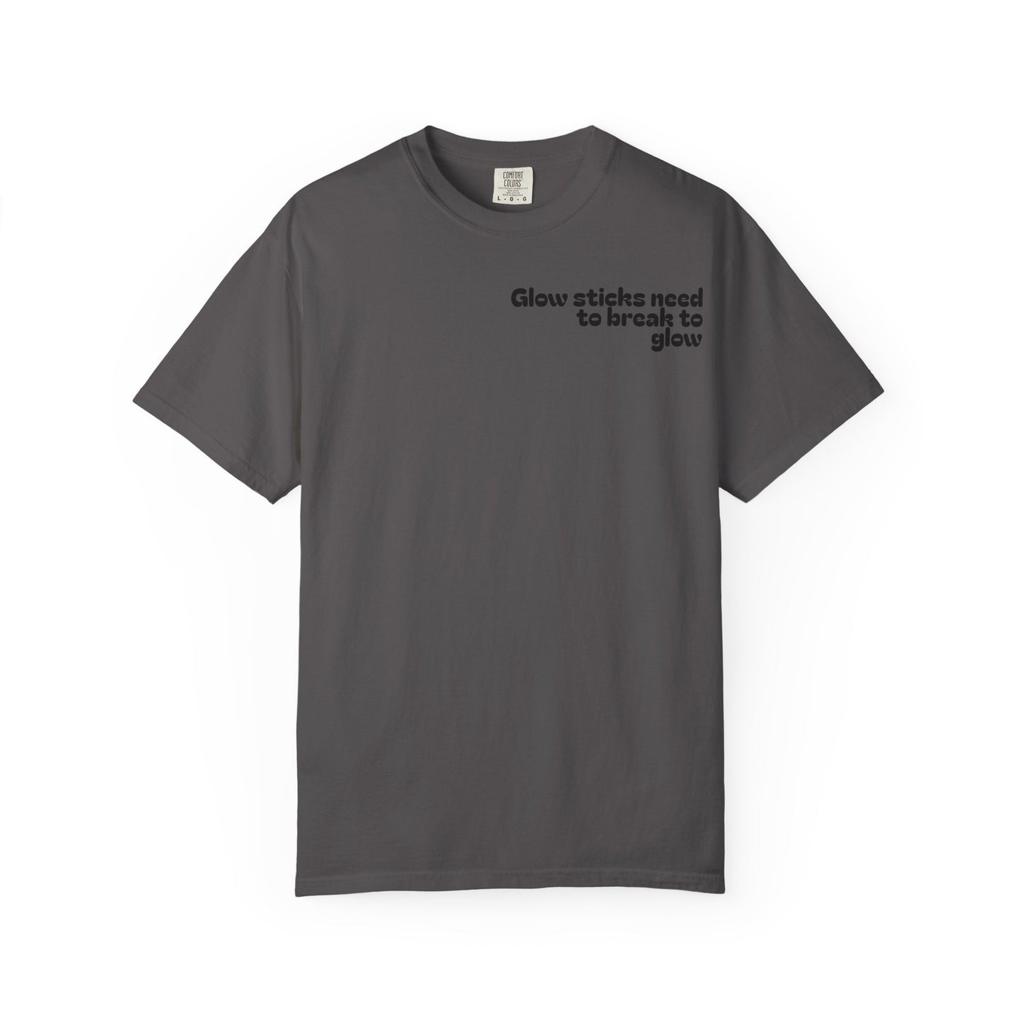 Glow Stick Humor T-shirt, Unisex Cotton Tee for Parties, Fun Gift, Festival Apparel, Glow Party T-shirt, Youth and Adults