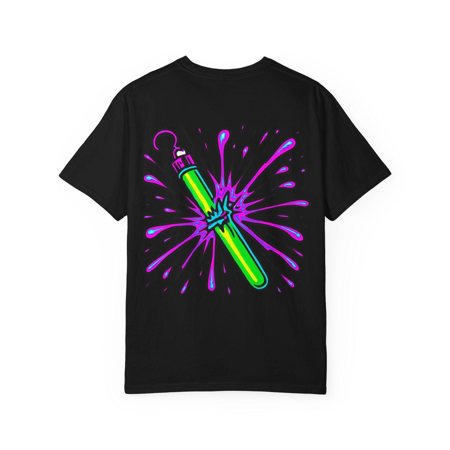 Glow Stick Humor T-shirt, Unisex Cotton Tee for Parties, Fun Gift, Festival Apparel, Glow Party T-shirt, Youth and Adults