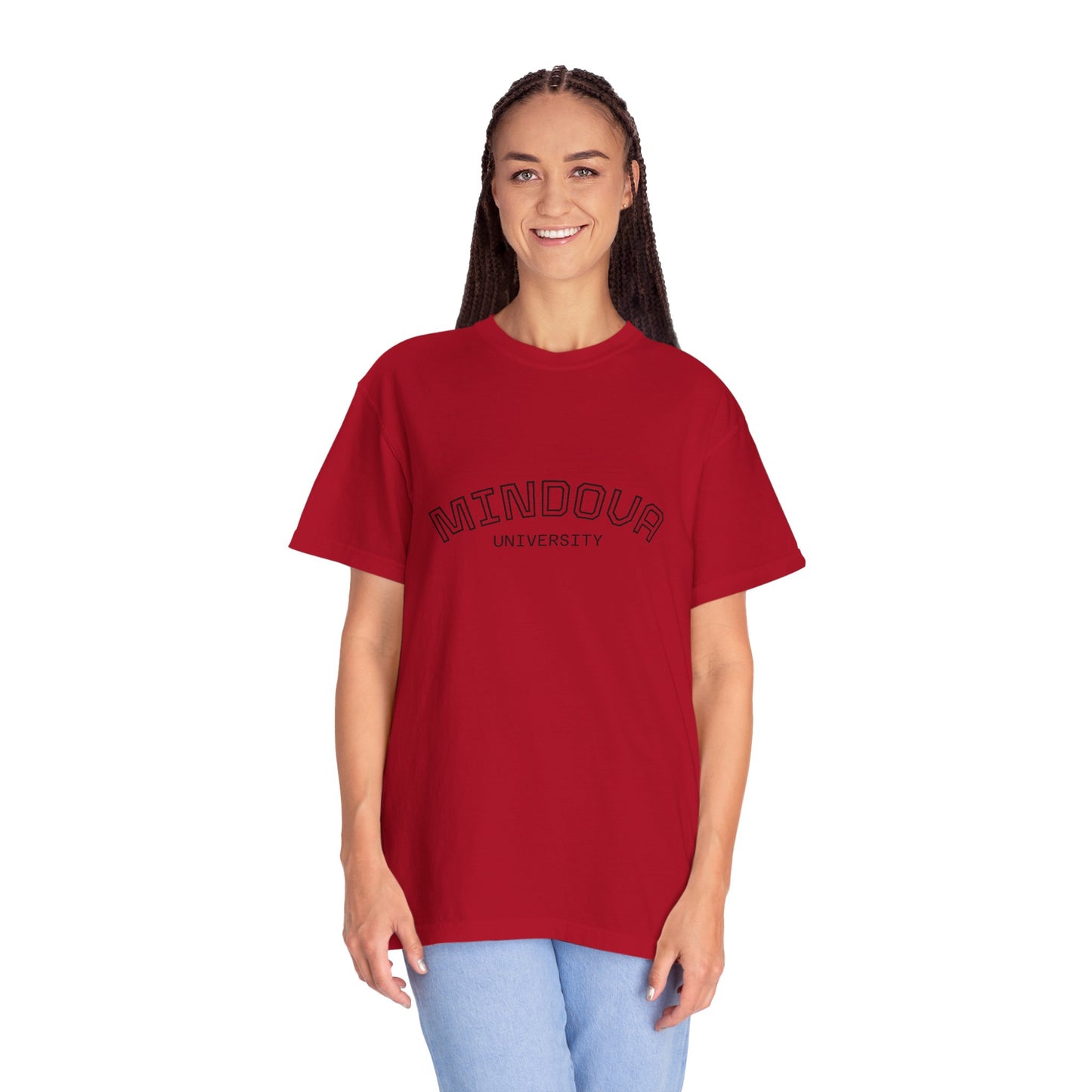 Mindoura University T‑Shirt — Classic Collegiate Tee