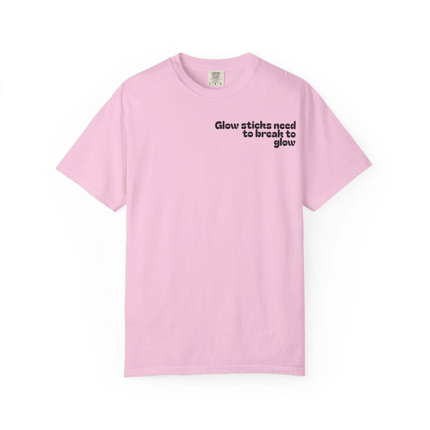 Glow Stick Humor T-shirt, Unisex Cotton Tee for Parties, Fun Gift, Festival Apparel, Glow Party T-shirt, Youth and Adults