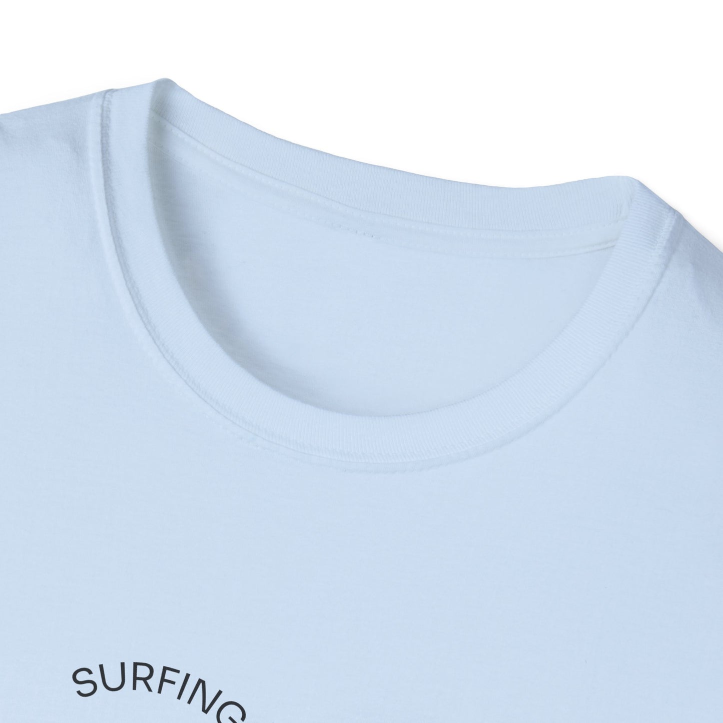 Surf the Positive Waves Unisex Softstyle T-Shirt