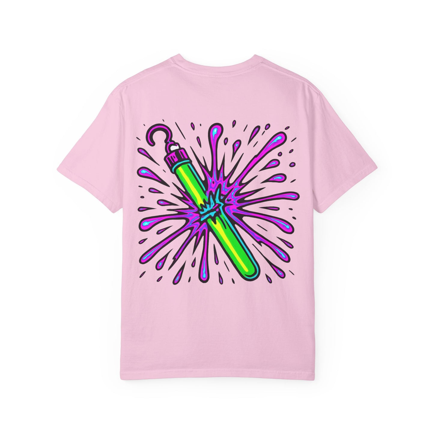 Glow Stick Humor T-shirt, Unisex Cotton Tee for Parties, Fun Gift, Festival Apparel, Glow Party T-shirt, Youth and Adults