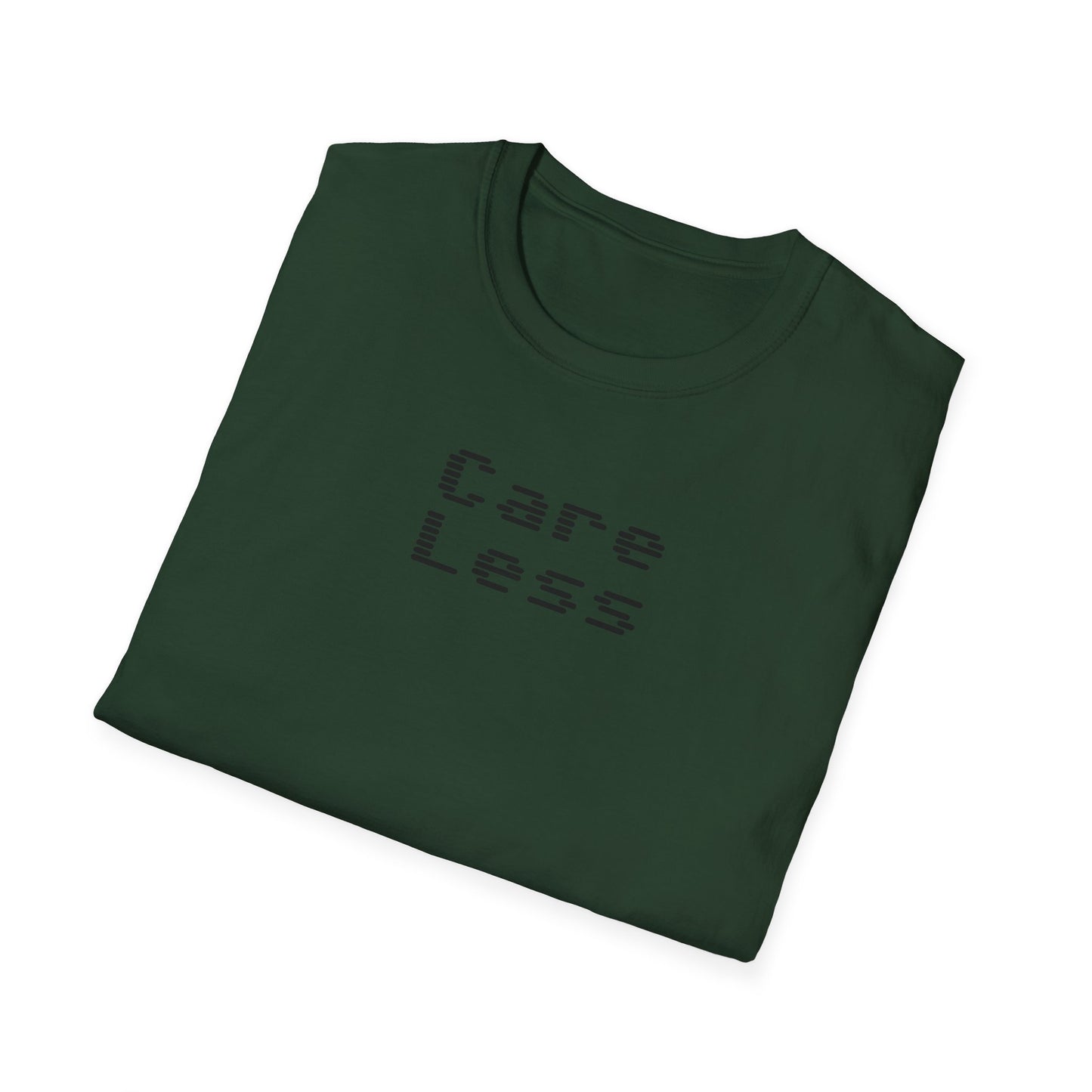 Cool Graphic T-Shirt - Care Less, Casual Wear, Street Style, Gift for Teens, Everyday Comfort, Music Lover Tee