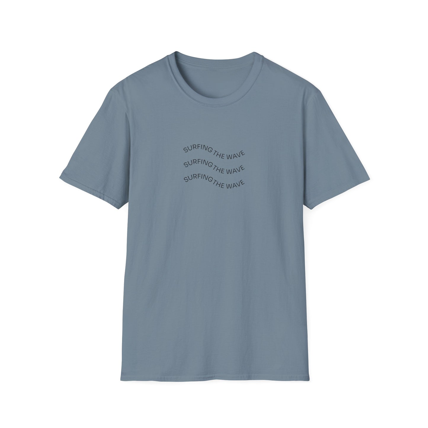 Surf the Positive Waves Unisex Softstyle T-Shirt