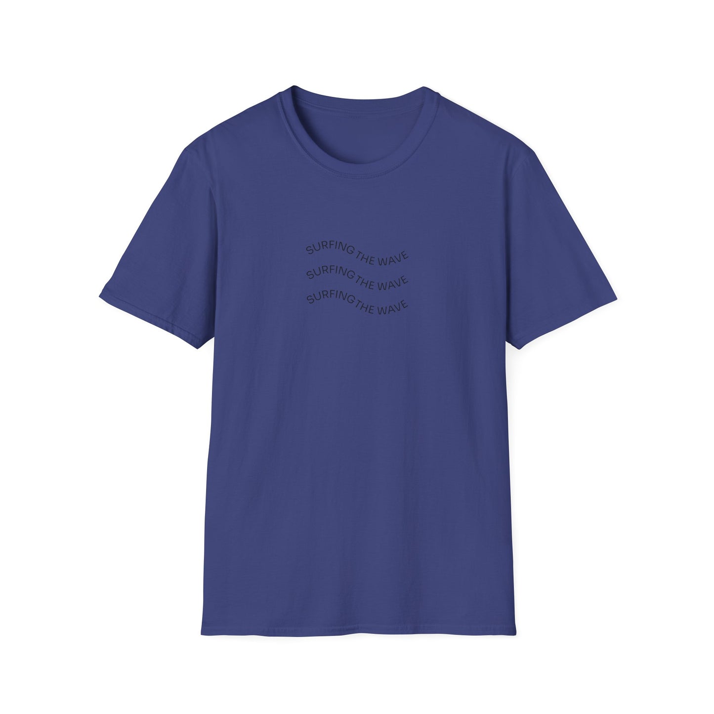 Surf the Positive Waves Unisex Softstyle T-Shirt