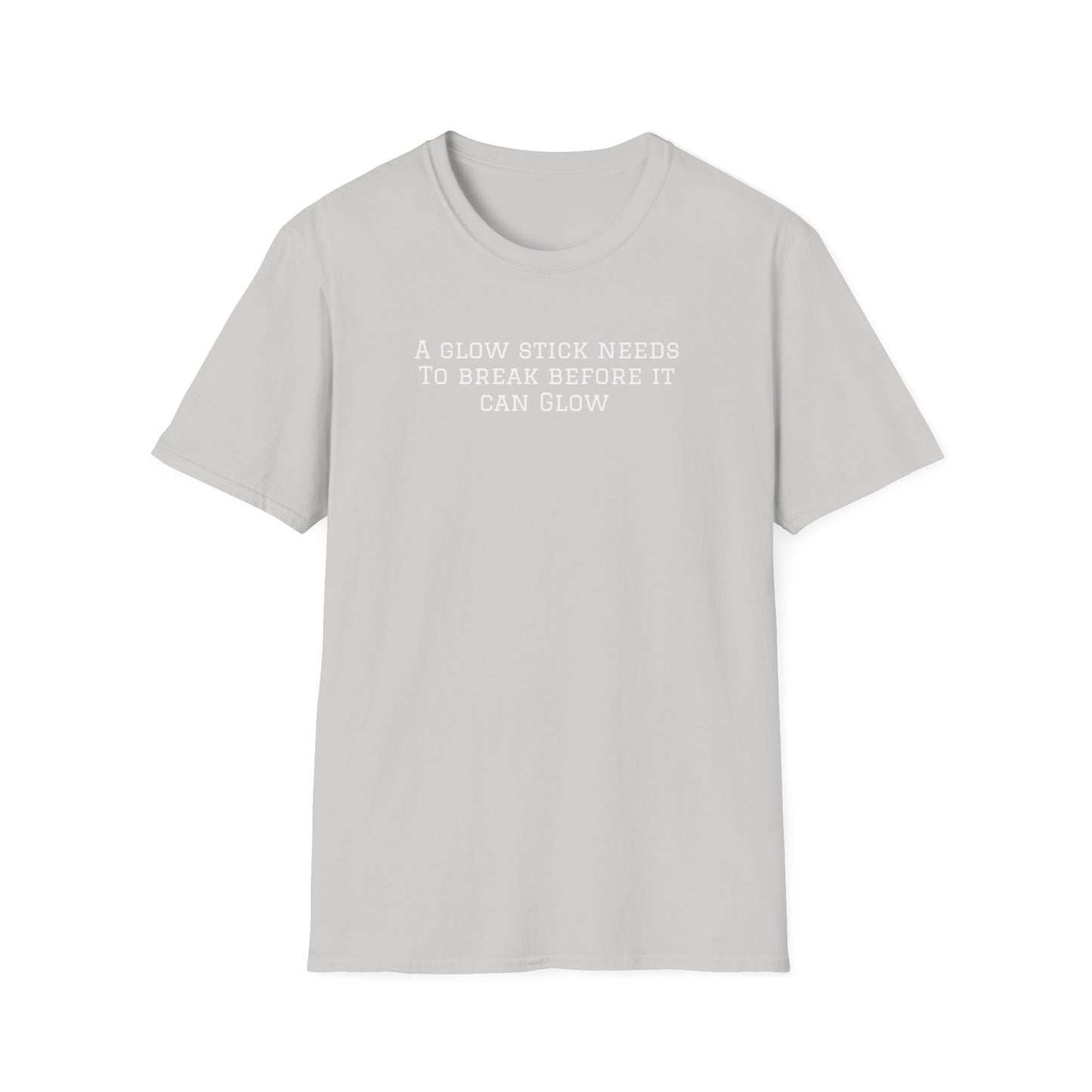 Vibrant Glowstick Graphic T-Shirt
