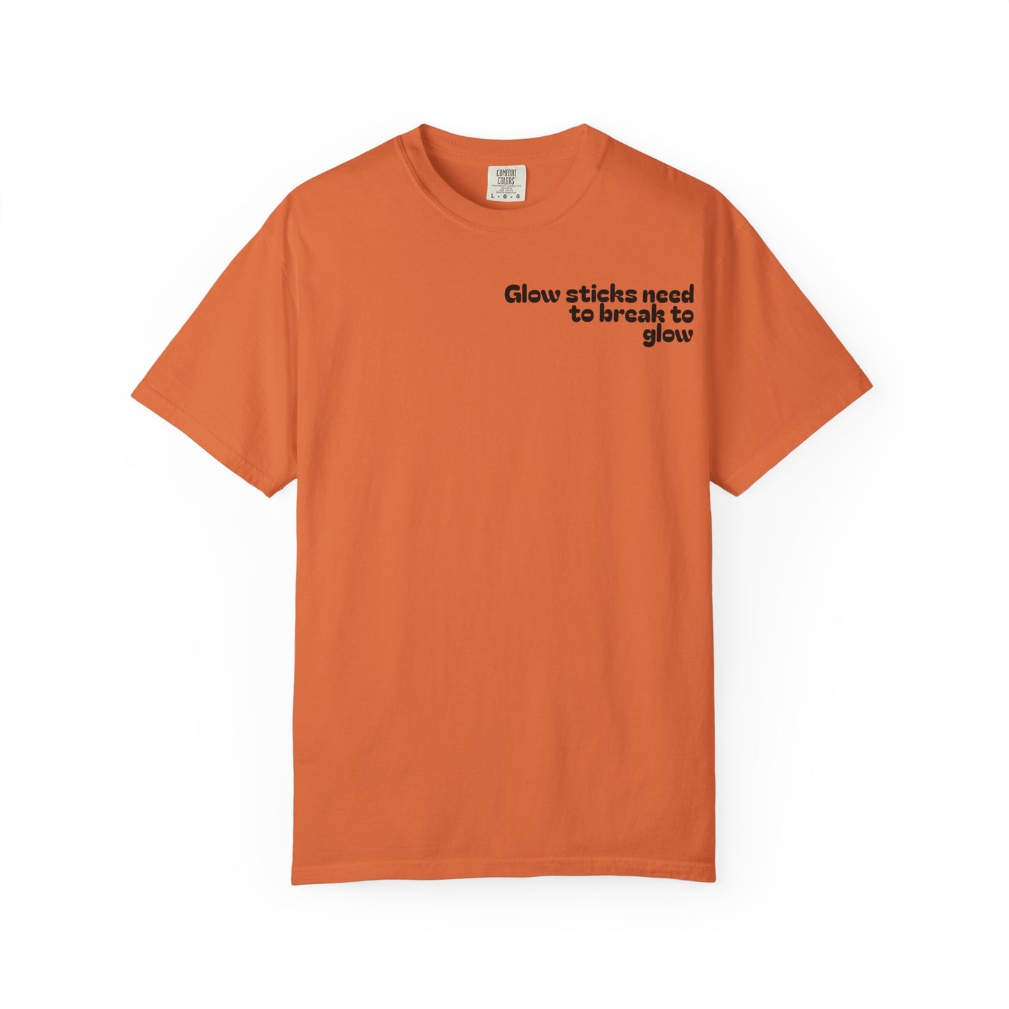 Glow Stick Humor T-shirt, Unisex Cotton Tee for Parties, Fun Gift, Festival Apparel, Glow Party T-shirt, Youth and Adults