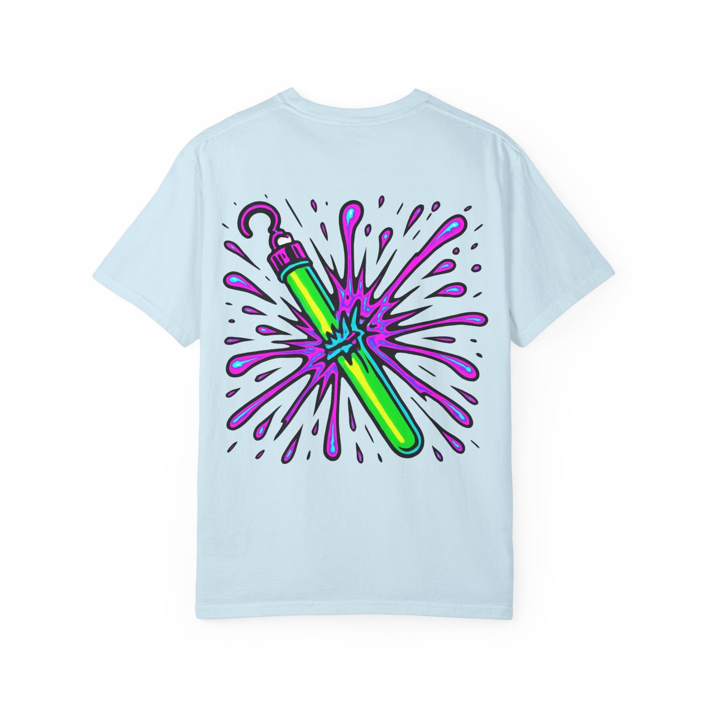 Glow Stick Humor T-shirt, Unisex Cotton Tee for Parties, Fun Gift, Festival Apparel, Glow Party T-shirt, Youth and Adults