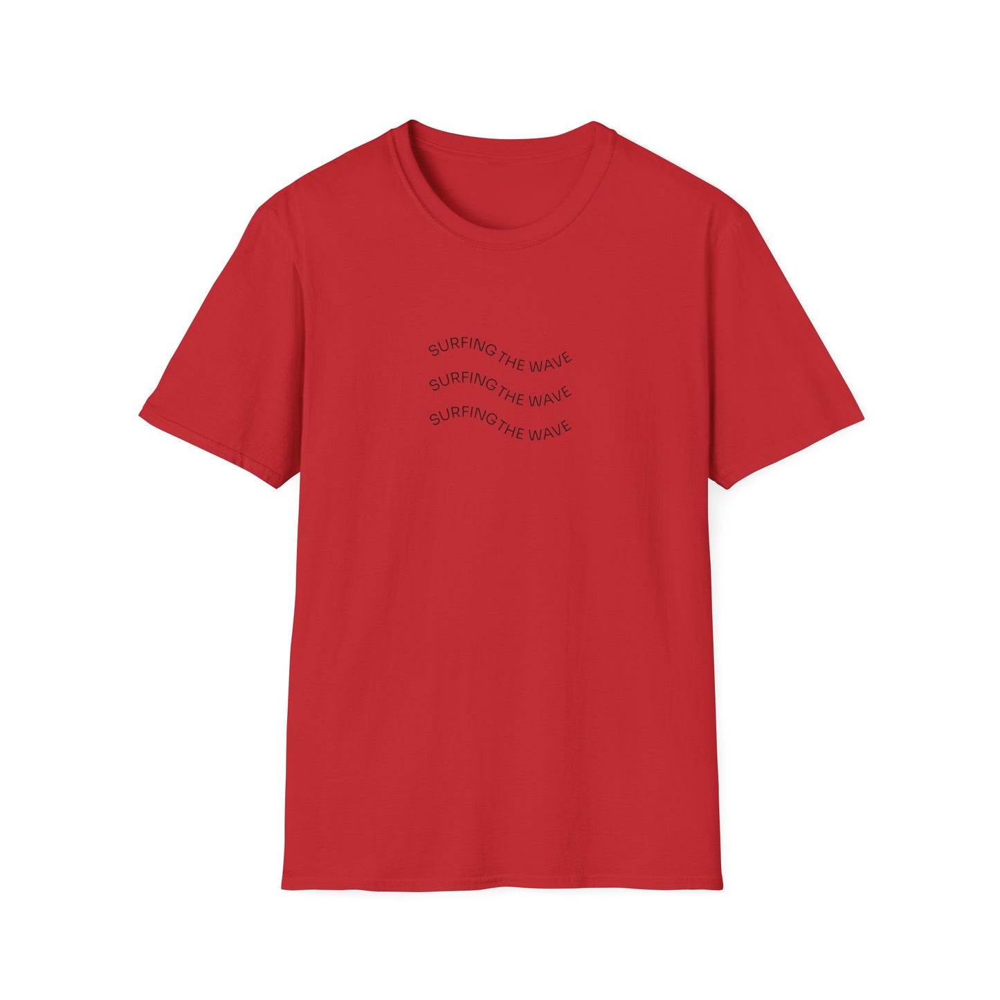 Surf the Positive Waves Unisex Softstyle T-Shirt