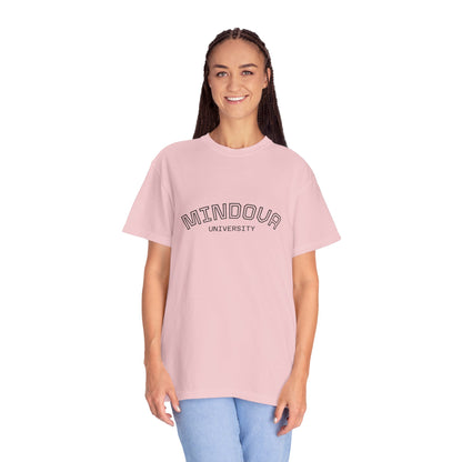 Mindoura University T‑Shirt — Classic Collegiate Tee