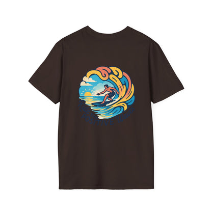 Surf the Positive Waves Unisex Softstyle T-Shirt