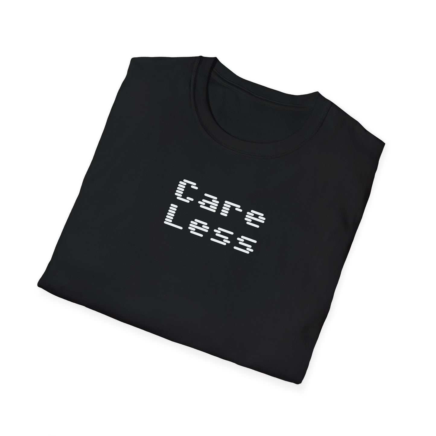 Cool Graphic T-Shirt - Care Less, Casual Wear, Street Style, Gift for Teens, Everyday Comfort, Music Lover Tee