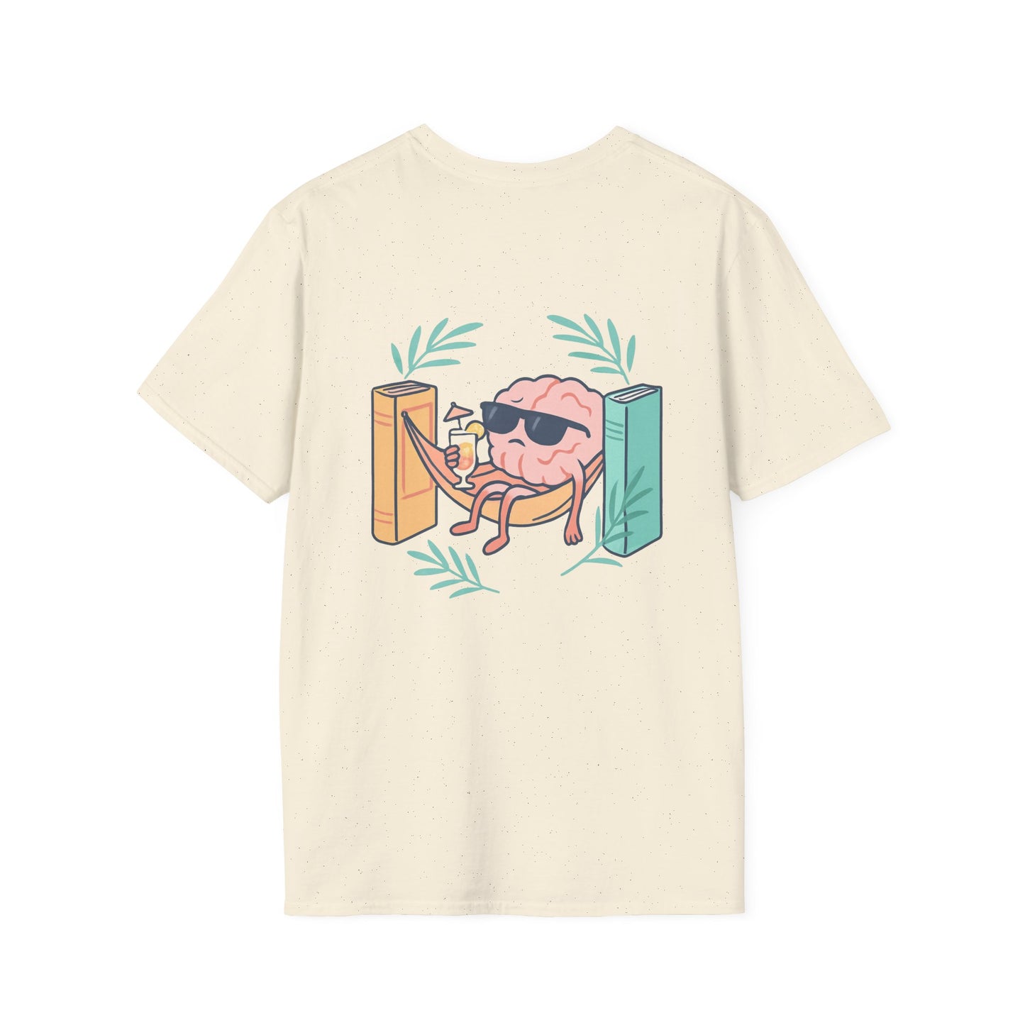 Burnt Out Unisex Softstyle T-Shirt | Casual Graphic Tee for Stress Relief, Perfect Gift for Friends, Relaxation Shirt, Brain Detox [...]