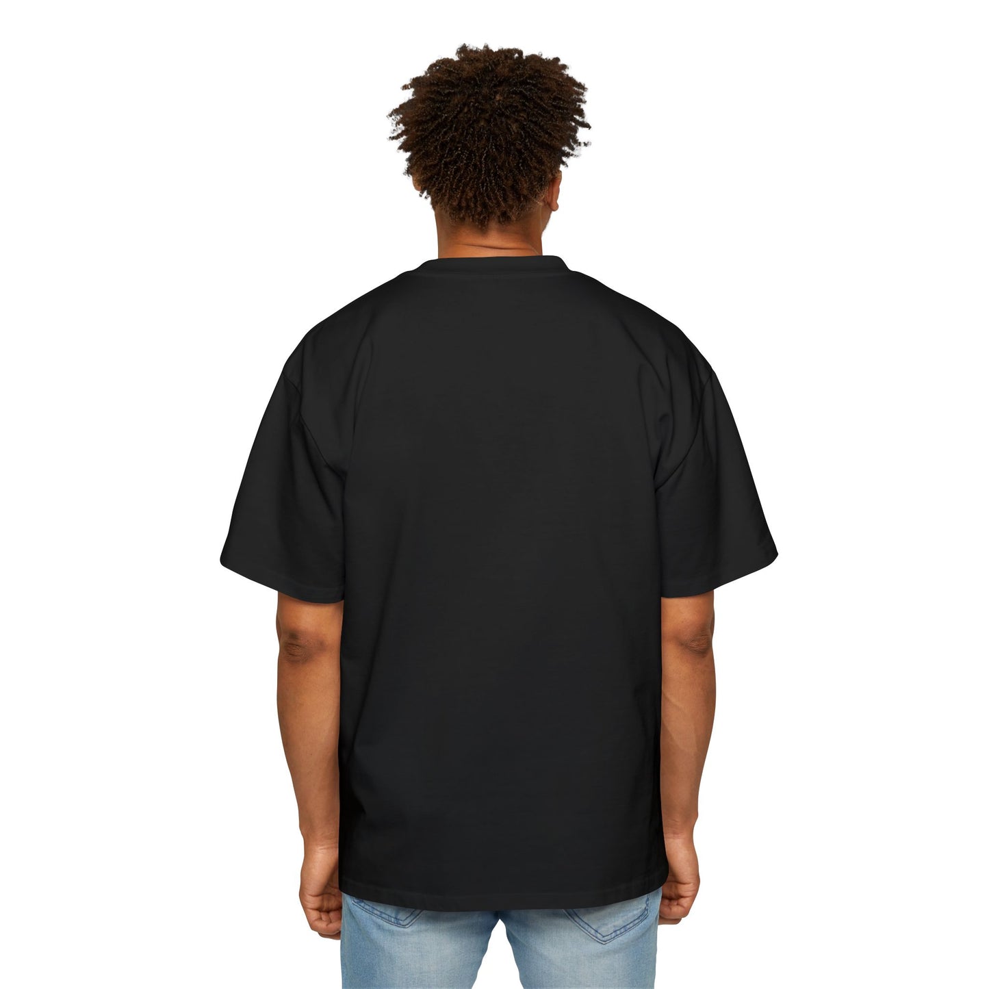 Minuoqa University Arch Logo Tee — Oversized Men's College Shirt