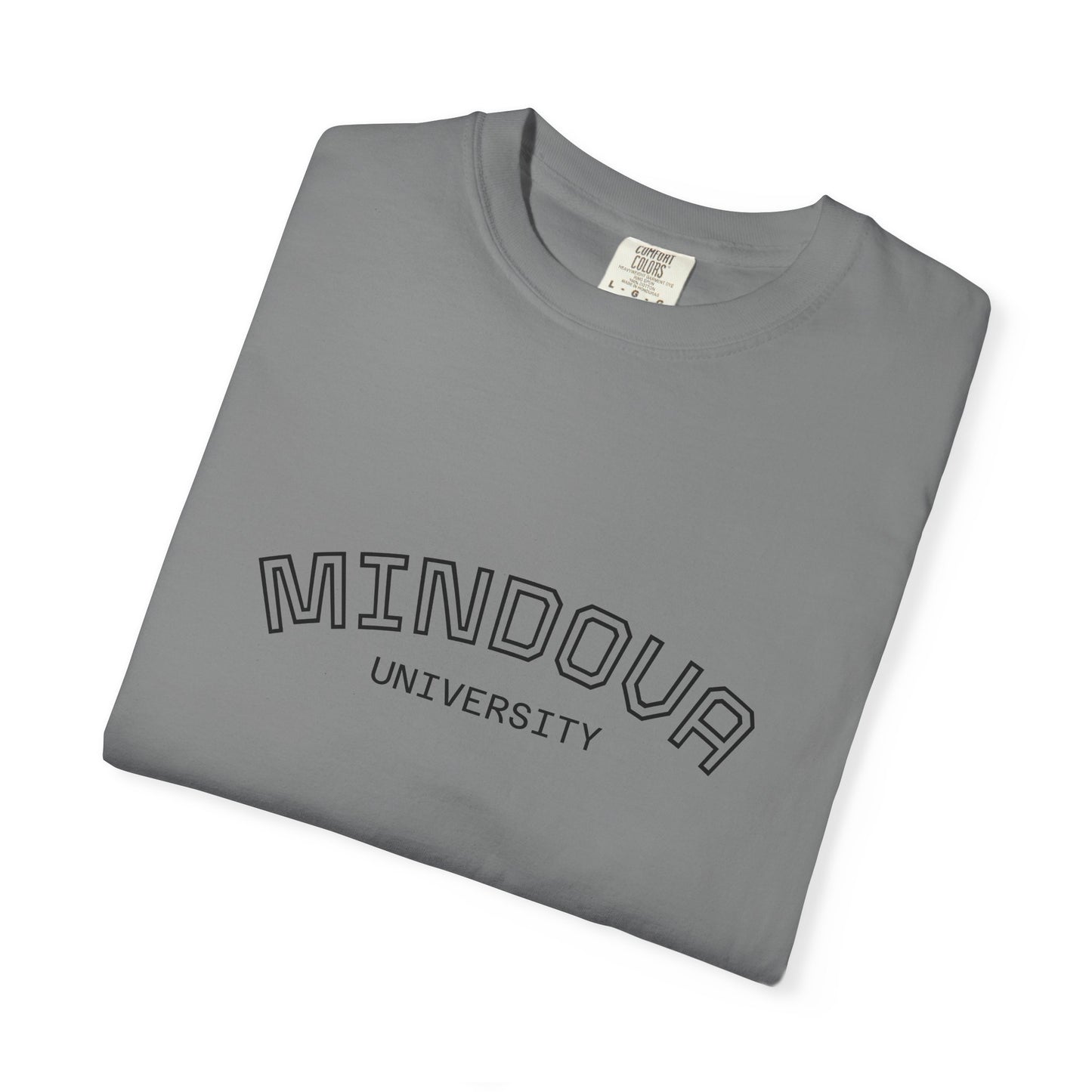 Mindoura University T‑Shirt — Classic Collegiate Tee