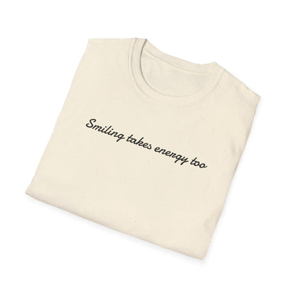 Smiley Candle T-Shirt, Soft Cotton Tee, Casual Wear, Gift for Friends, Happy Vibes, Everyday Comfort