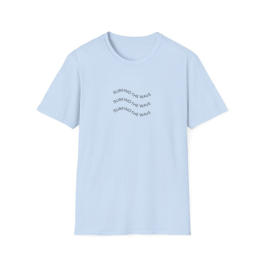 Surf the Positive Waves Unisex Softstyle T-Shirt