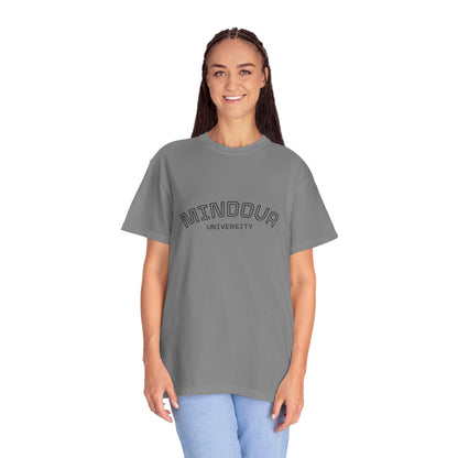 Mindoura University T‑Shirt — Classic Collegiate Tee