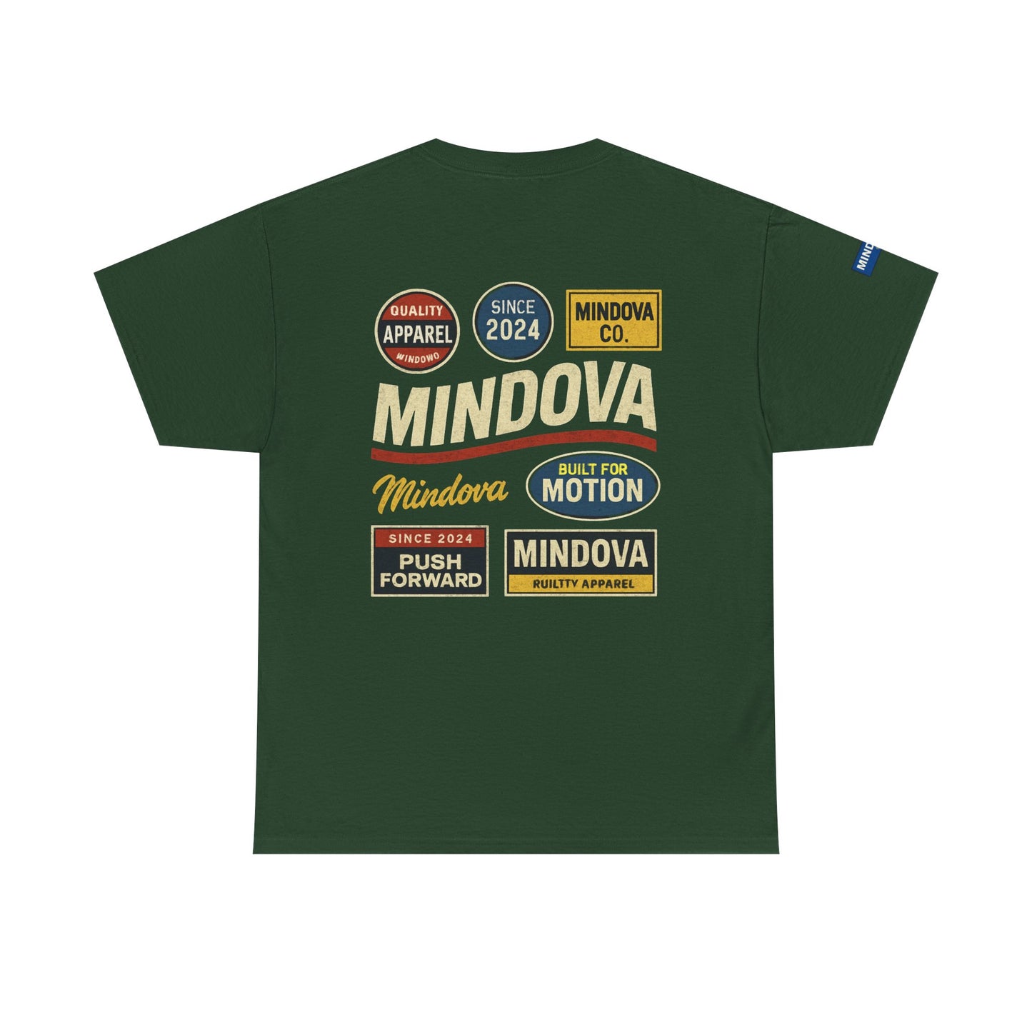 MINDOVA Sticker Series Heavyweight Tee