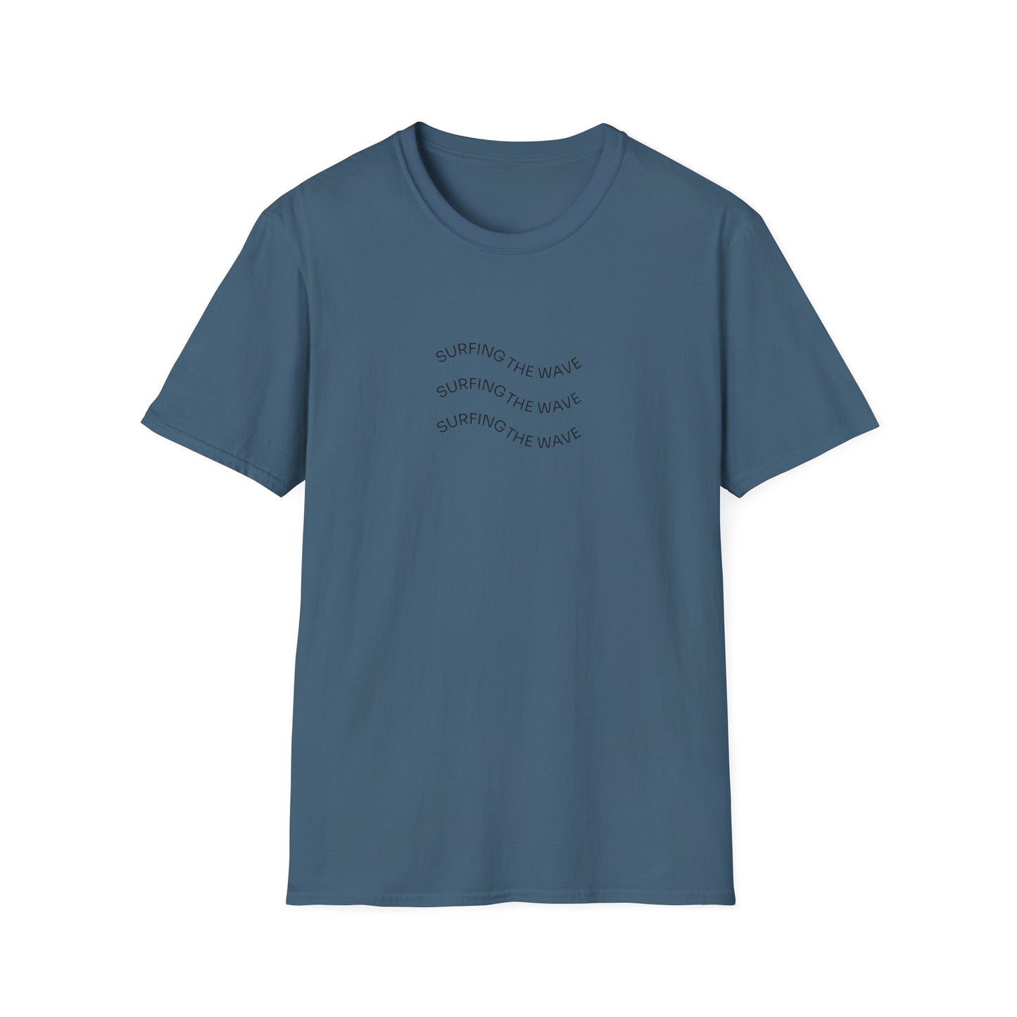 Surf the Positive Waves Unisex Softstyle T-Shirt