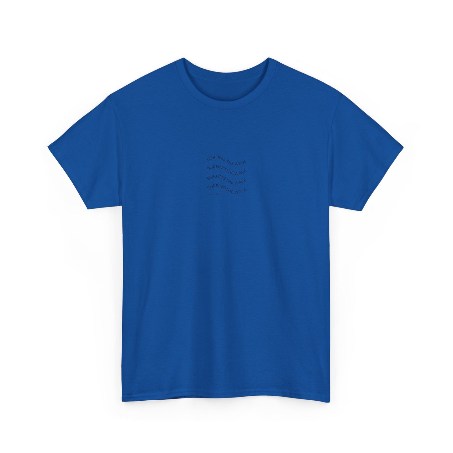Minimal Wave Tee — Subtle Nautical Line Art T-Shirt