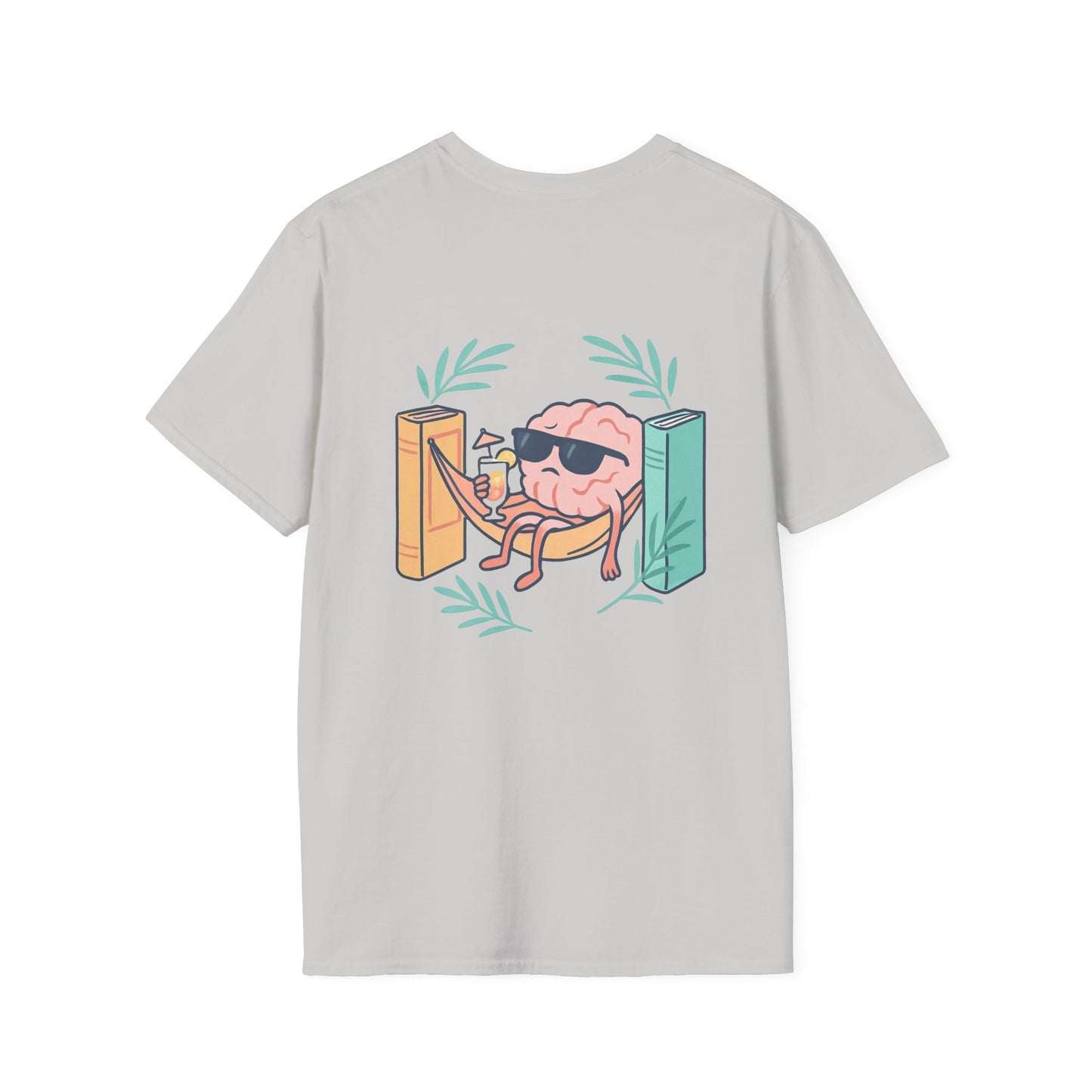 Burnt Out Unisex Softstyle T-Shirt | Casual Graphic Tee for Stress Relief, Perfect Gift for Friends, Relaxation Shirt, Brain Detox [...]